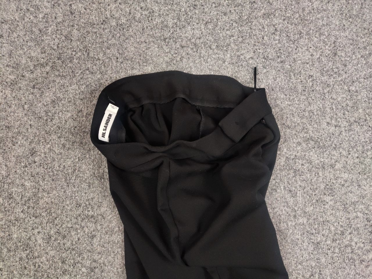 Jil Sander Jil Sander Classic Cropped Trouser Black Pants straight Size 32" / US 10 / IT 46 - 3 Thumbnail