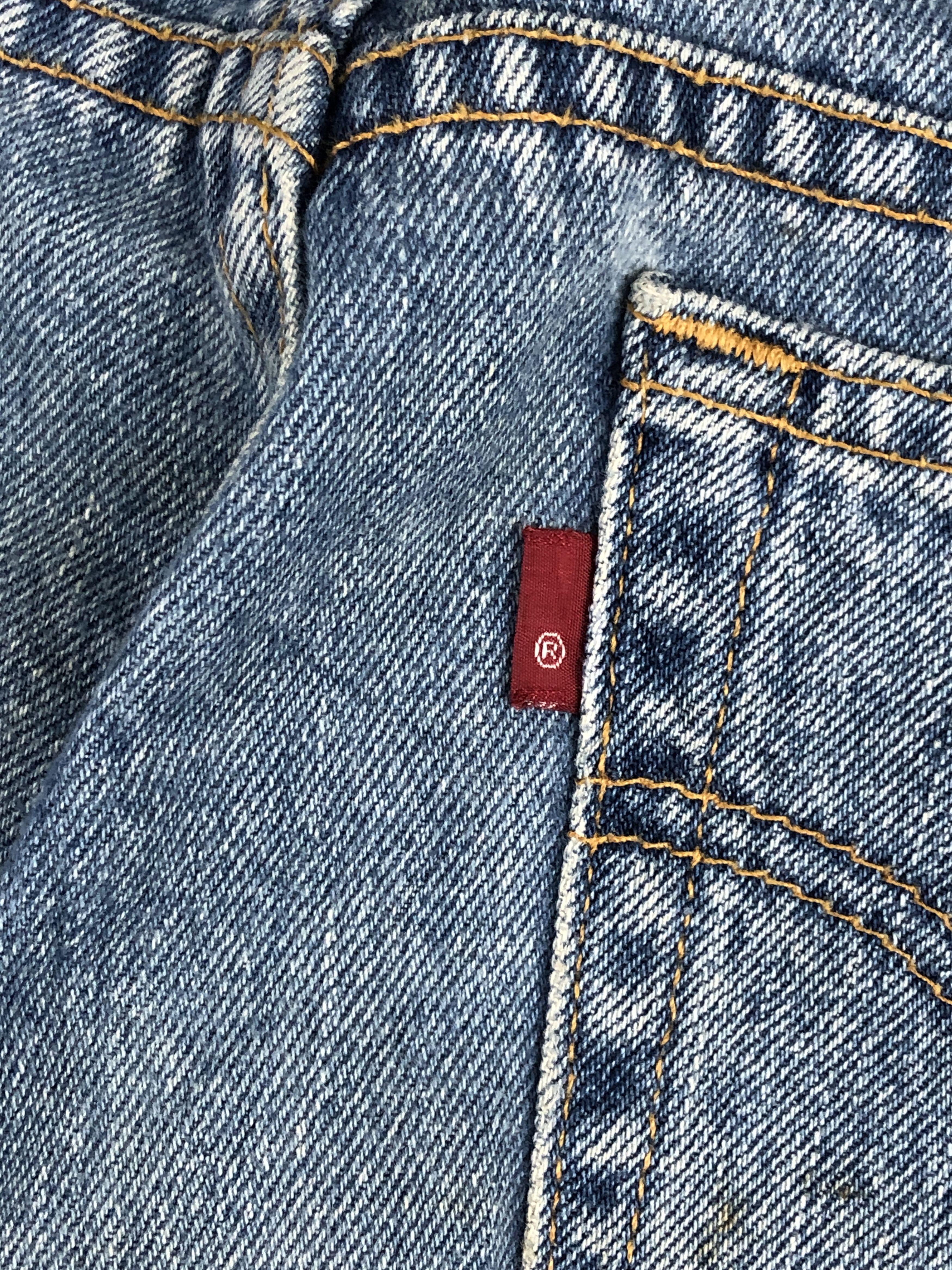Levi's Vintage 90s Levi's 522 Superlow Loose Fit Jeans DP2238 Size US 31 - 6 Thumbnail
