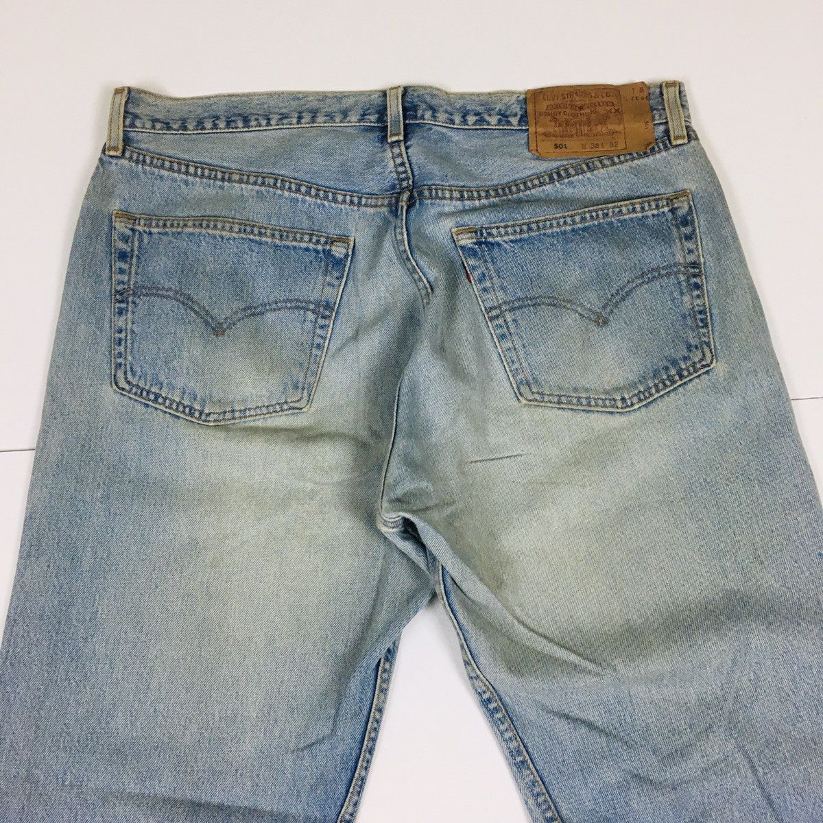 Levi's Vintage Clothing Vintage 90s Levi’s 501 Distress Size US 38 / EU 54 - 6 Thumbnail