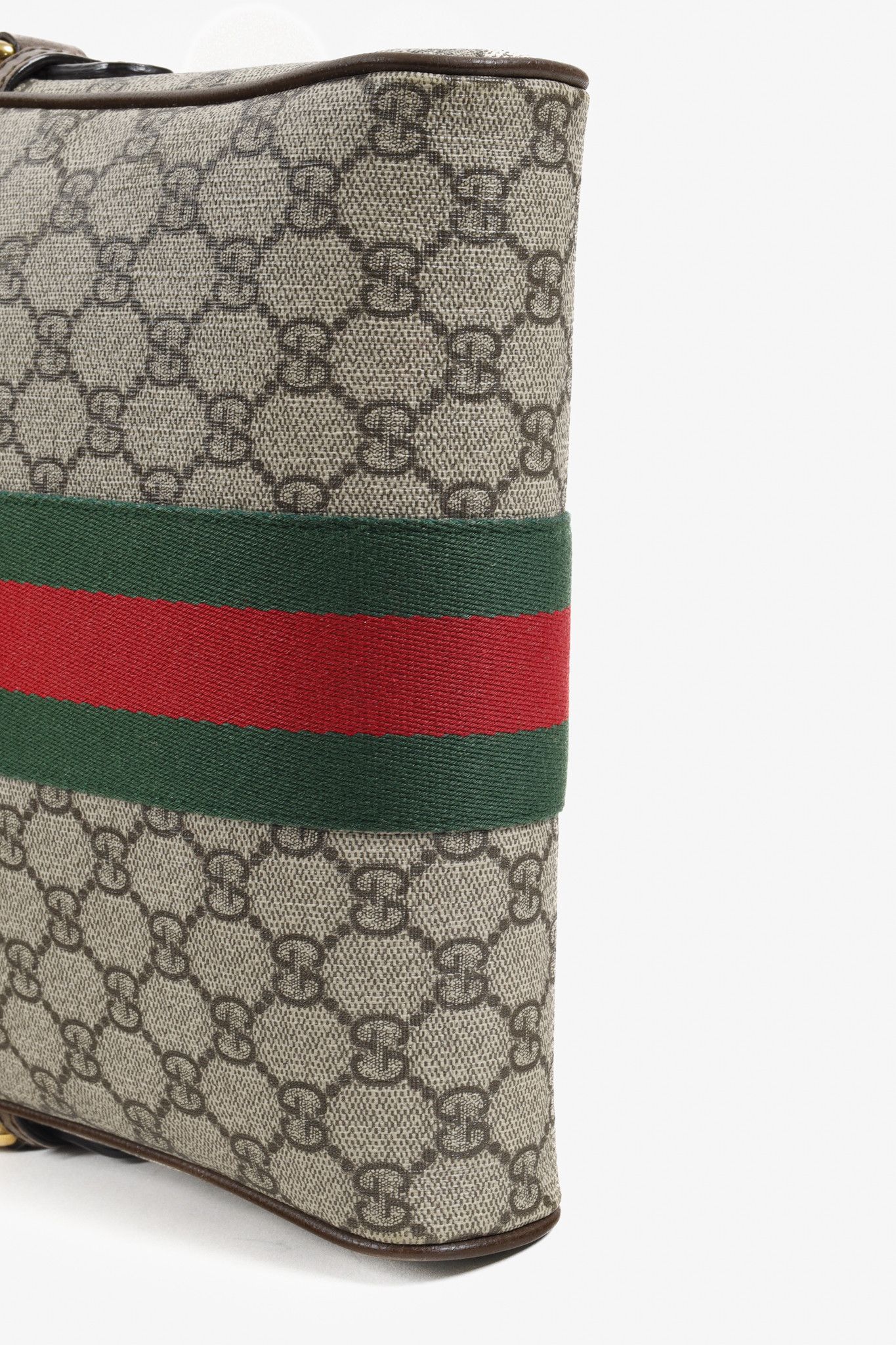 Gucci Gucci Monogram Ophidia Small Brown Crossbody Bag Size ONE SIZE - 5 Thumbnail