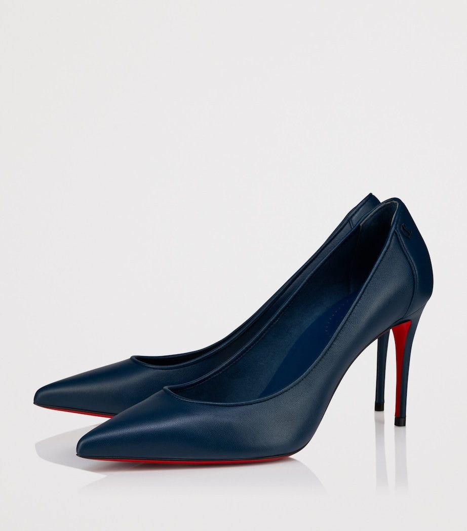 Christian Louboutin os11x0526 Sporty Kate 85mm Nappa Pumps in Blue Size US 7 / IT 37 - 3 Thumbnail