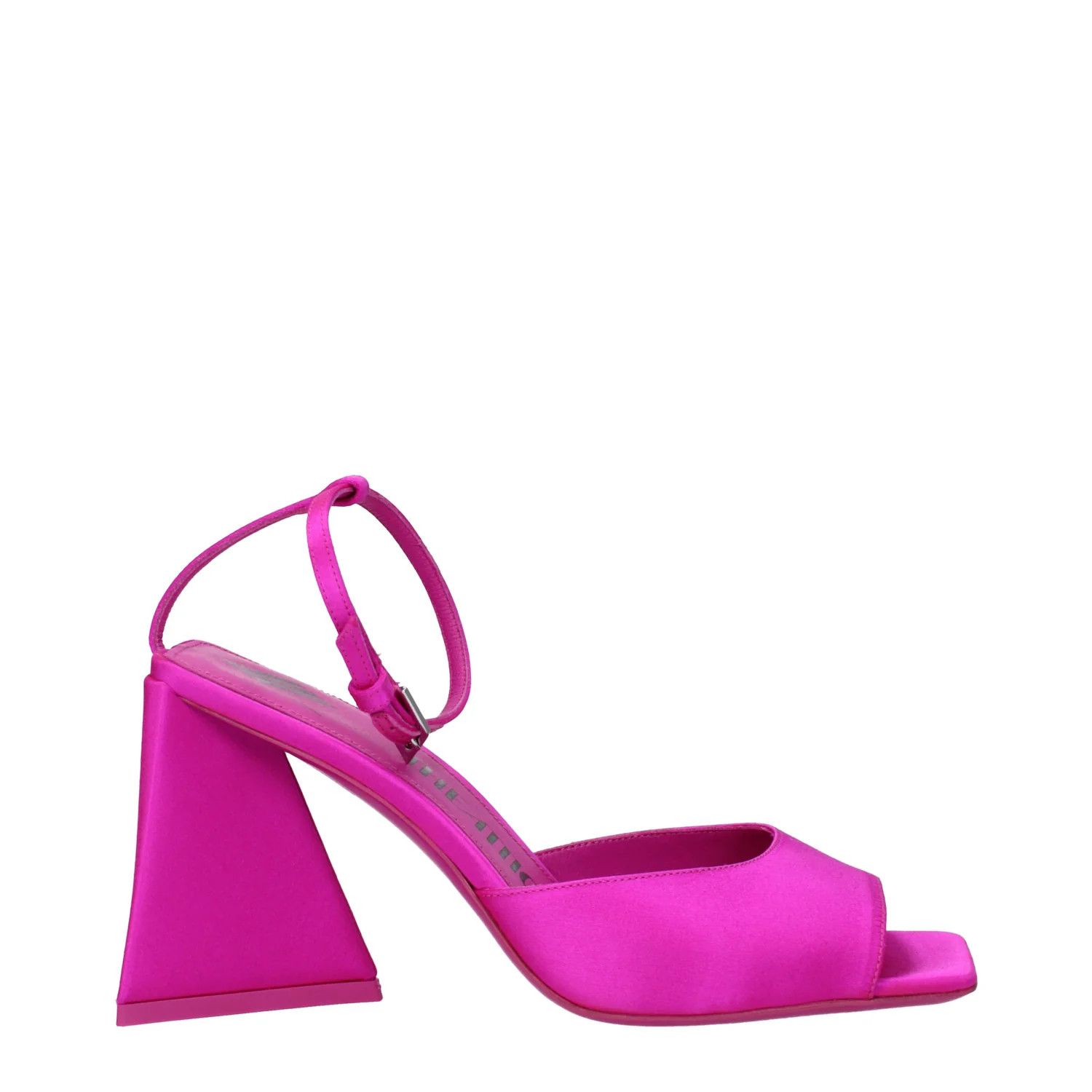 The Attico ob1o1e1224 Satin Sandals in Fuchsia Size US 6 / IT 36 - 1 Thumbnail