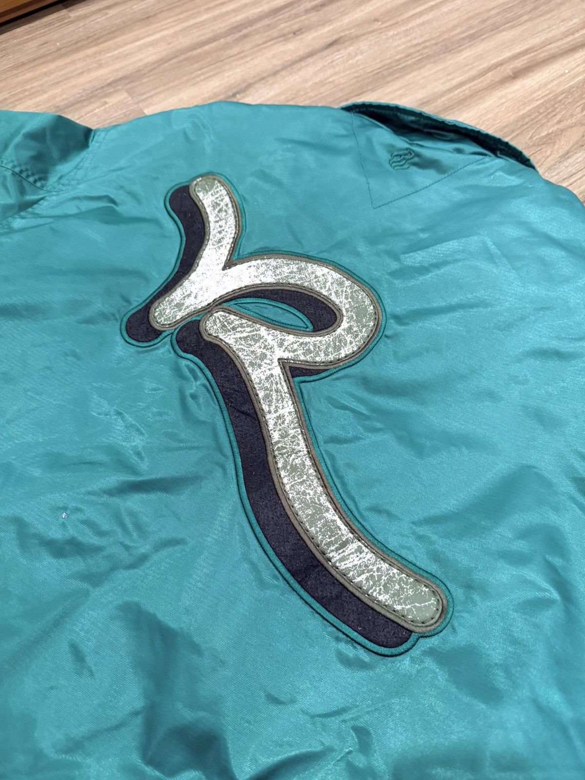 Rocawear Vintage Rocawear Satin Bomber Jacket Hiphop Streetwear Size US XXL / EU 58 / 5 - 6 Thumbnail
