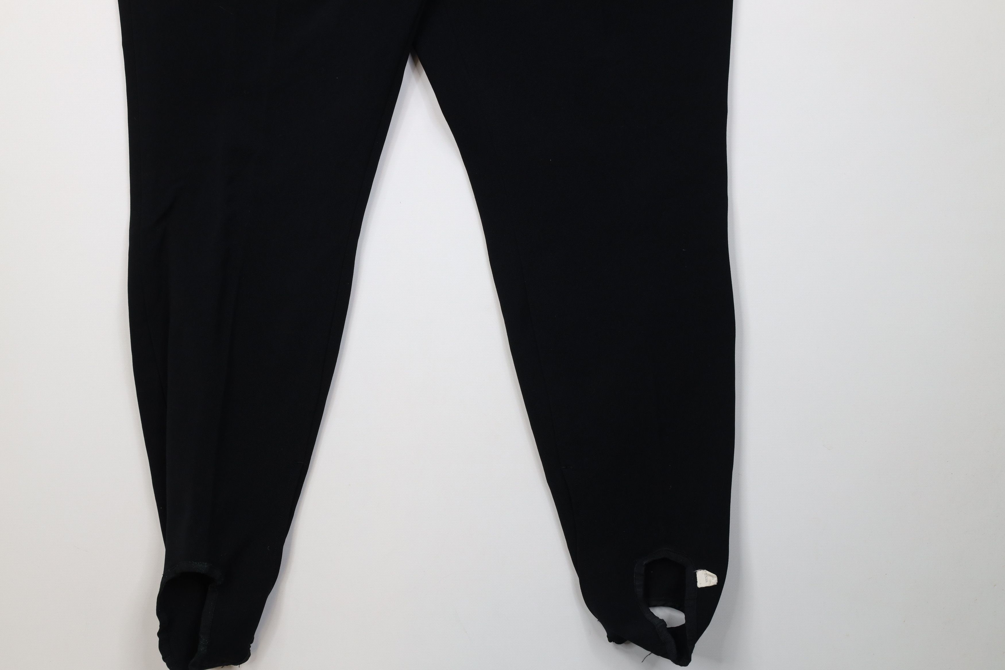 Vintage Vintage 60s Streetwear Knit Stirrup Skiing Pants Black Japan Size US 38 / EU 54 - 4 Thumbnail