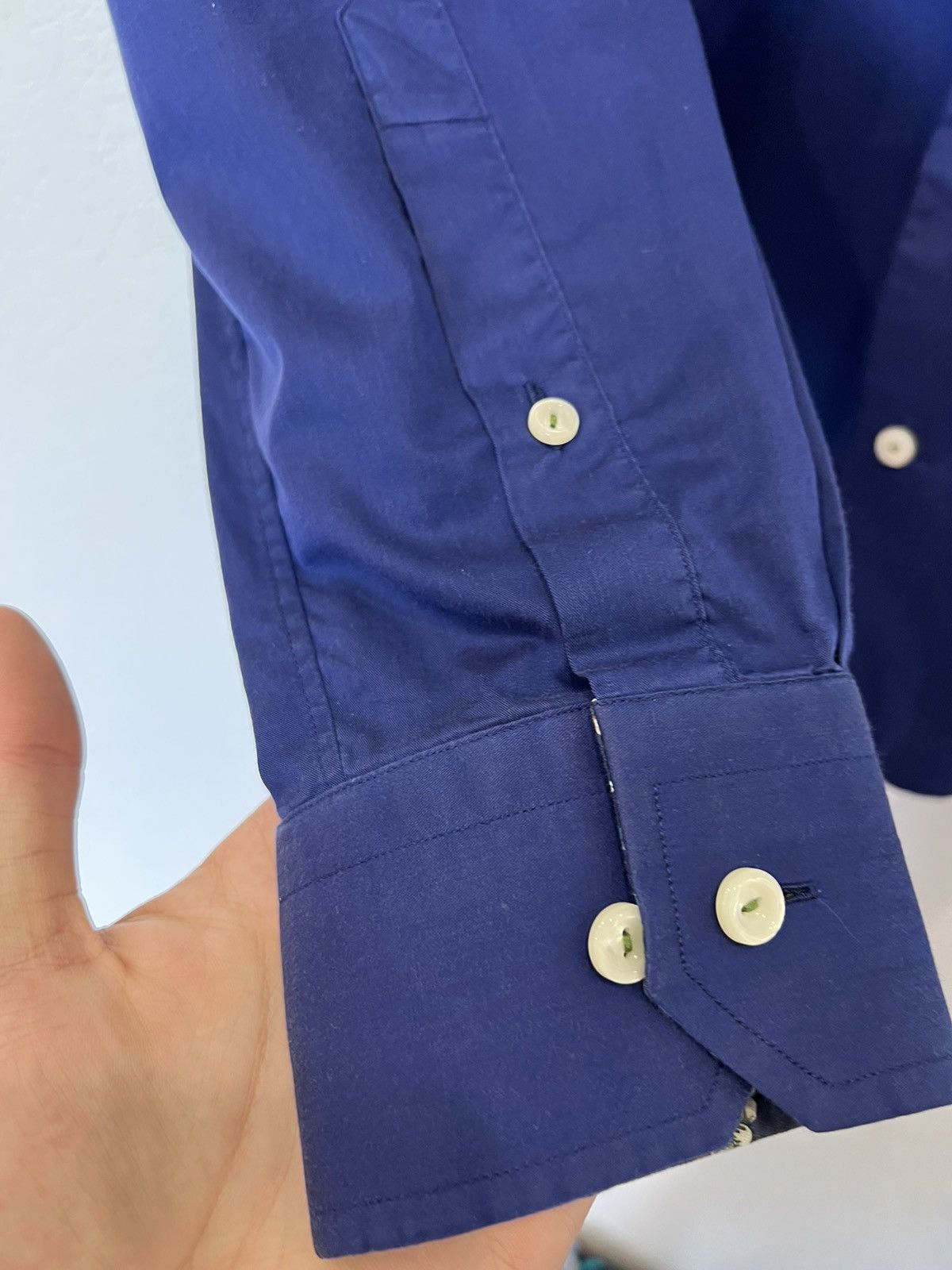 Eton Eton Blue Classic Button Shirt Large Size US L / EU 52-54 / 3 - 6 Thumbnail