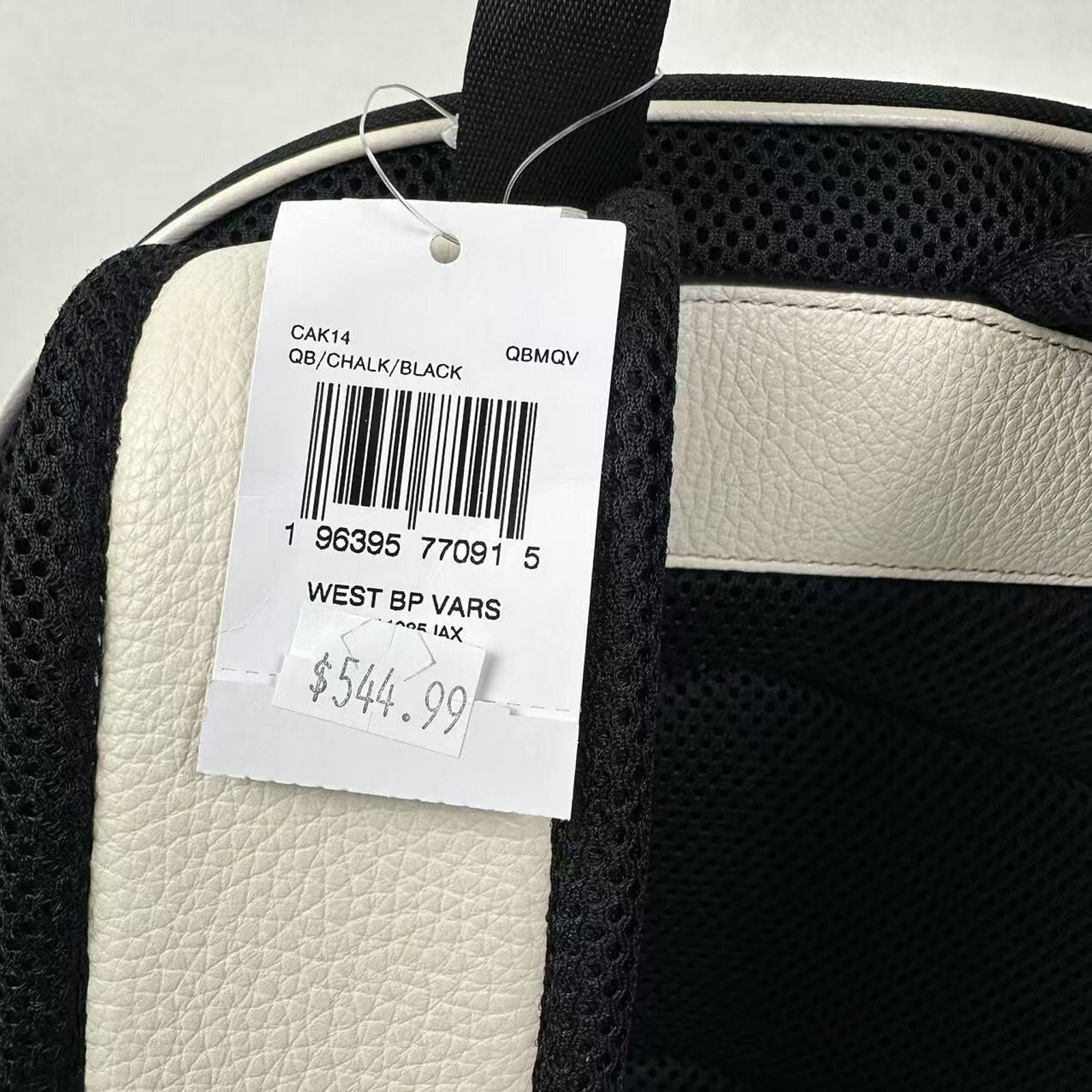 Coach Coach West Backpack With Varsity Motif In Leather Chalk NWT Size ONE SIZE - 5 Thumbnail