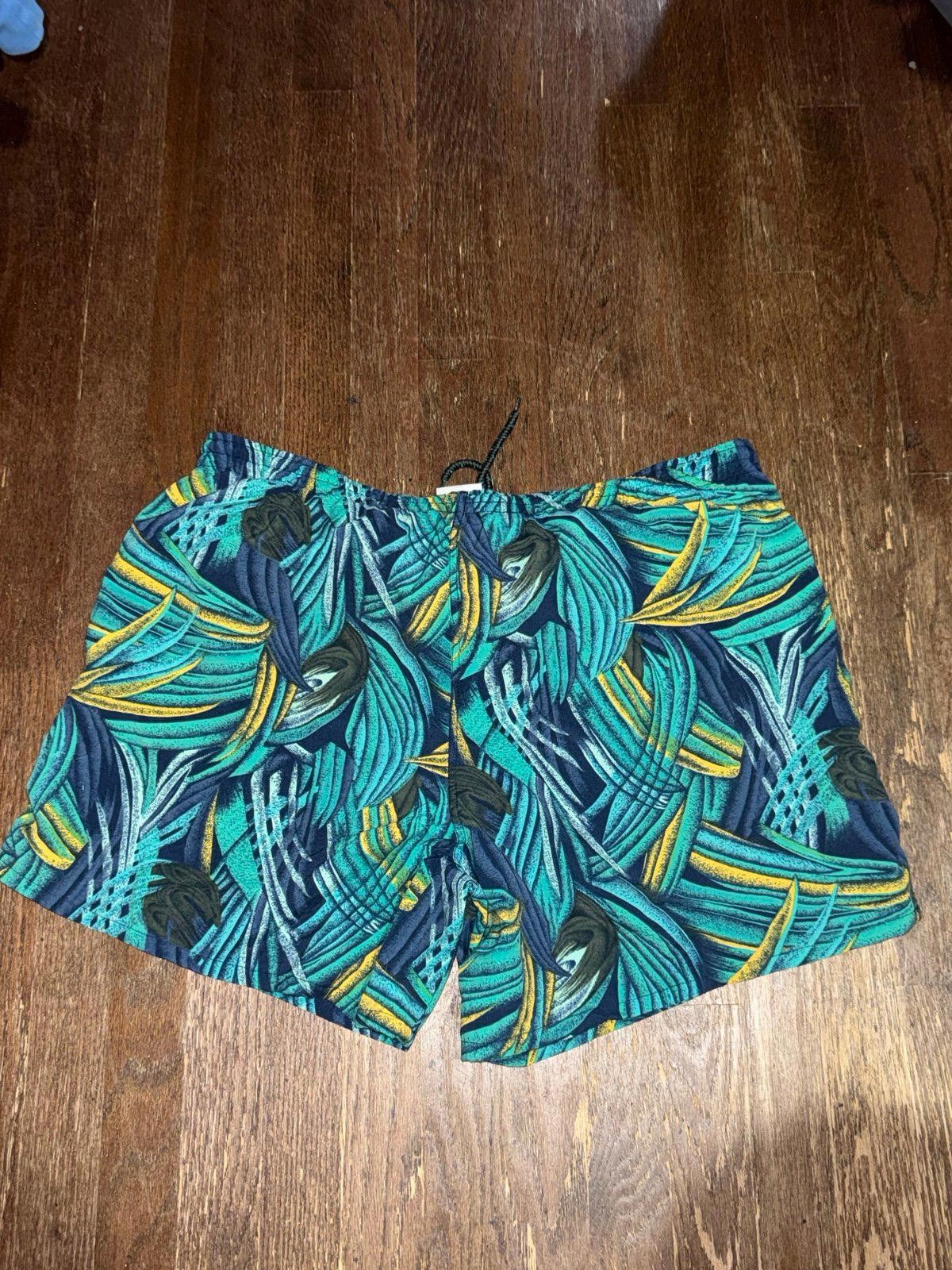 Speedo 90s Speedo Colorful Swim Trunks Bathing Suit Mens Sz L Rare Size US 34 / EU 50 - 8 Thumbnail