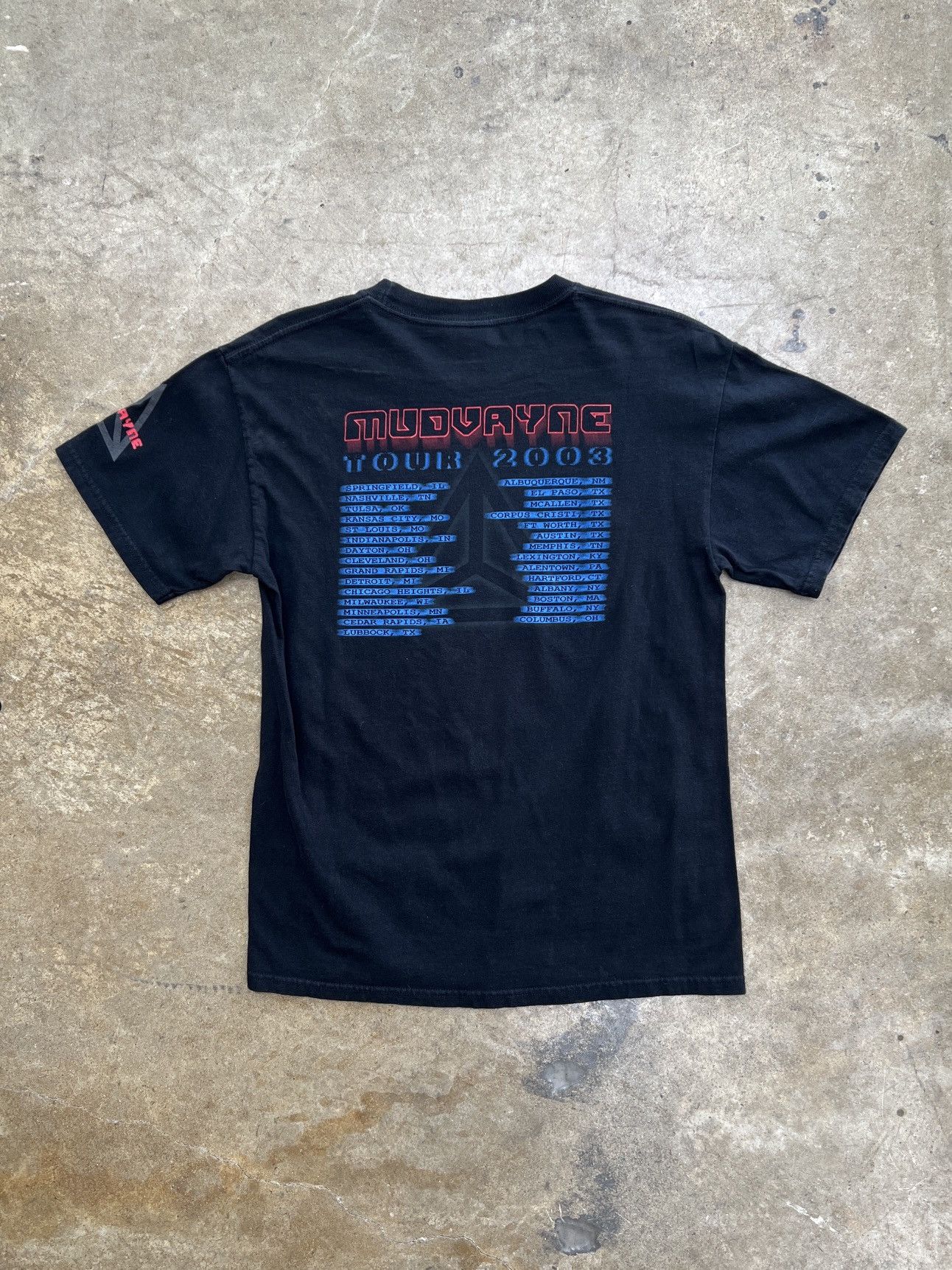 Band Tees Vintage 2003 Mudvayne Tour North America Band Tee Medium Size US M / EU 48-50 / 2 - 5 Thumbnail