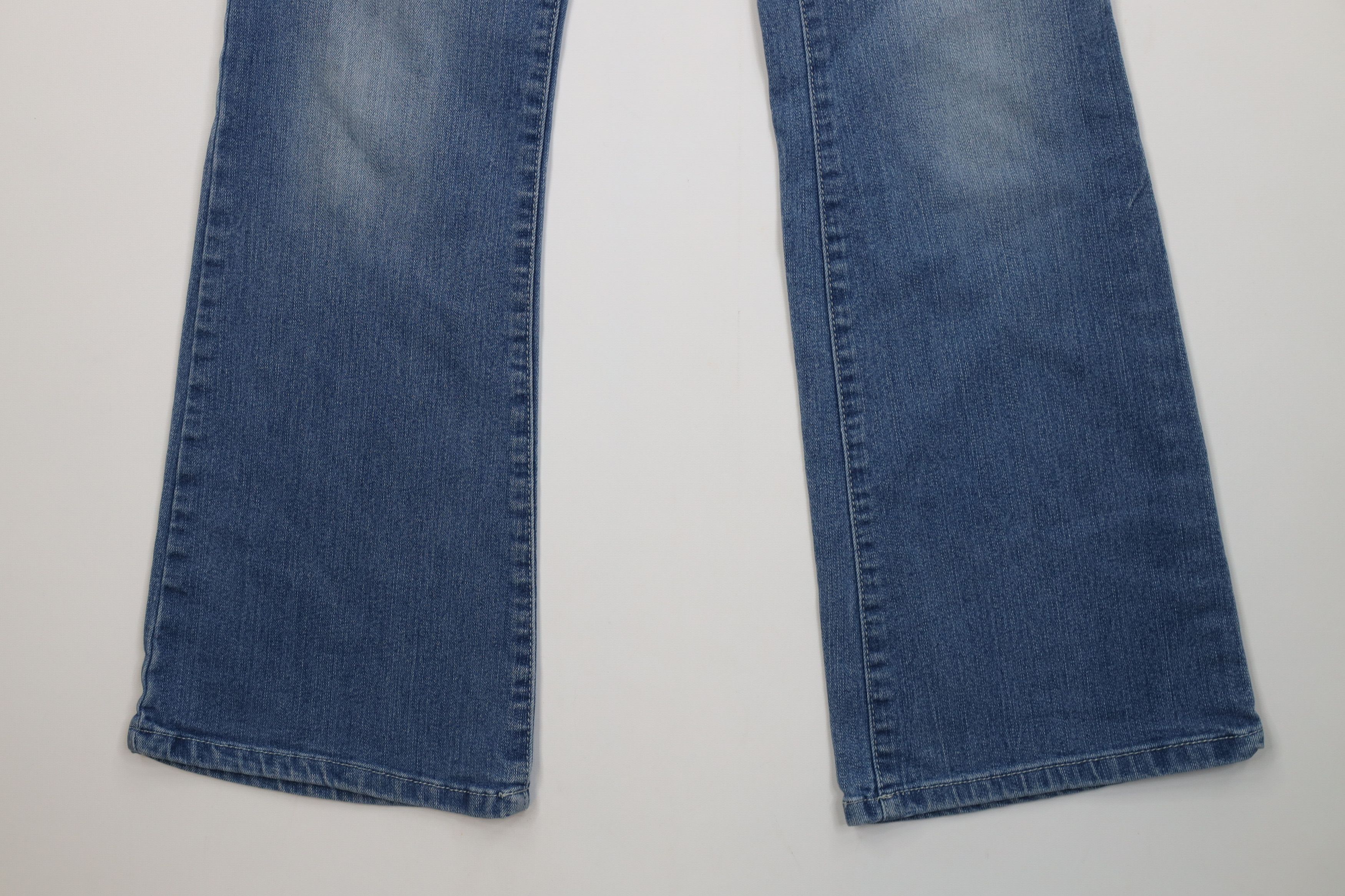 Vintage Vintage Y2K LEI Low Rise Ashley Bootcut Flared Denim Jeans Size 32" / US 10 / IT 46 - 4 Thumbnail