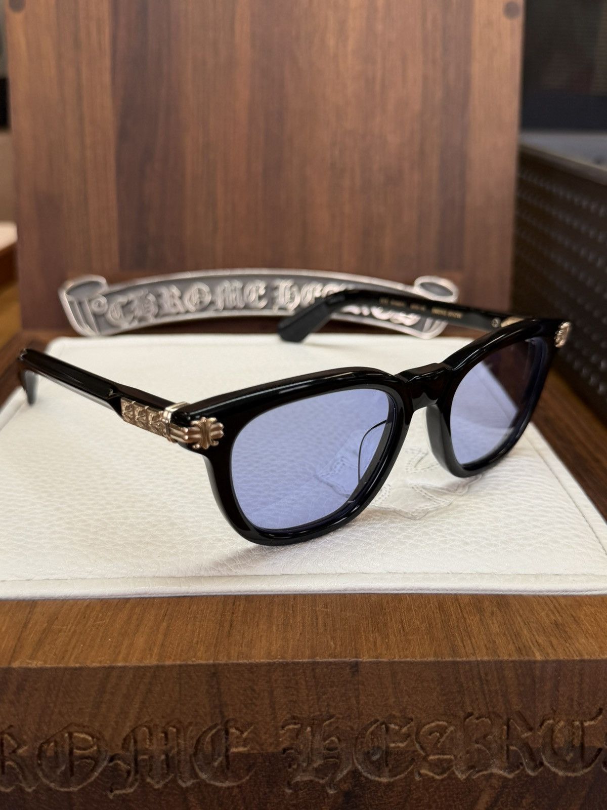Chrome Hearts Chrome Hearts Smoke Show Sunglasses Size ONE SIZE - 7 Thumbnail
