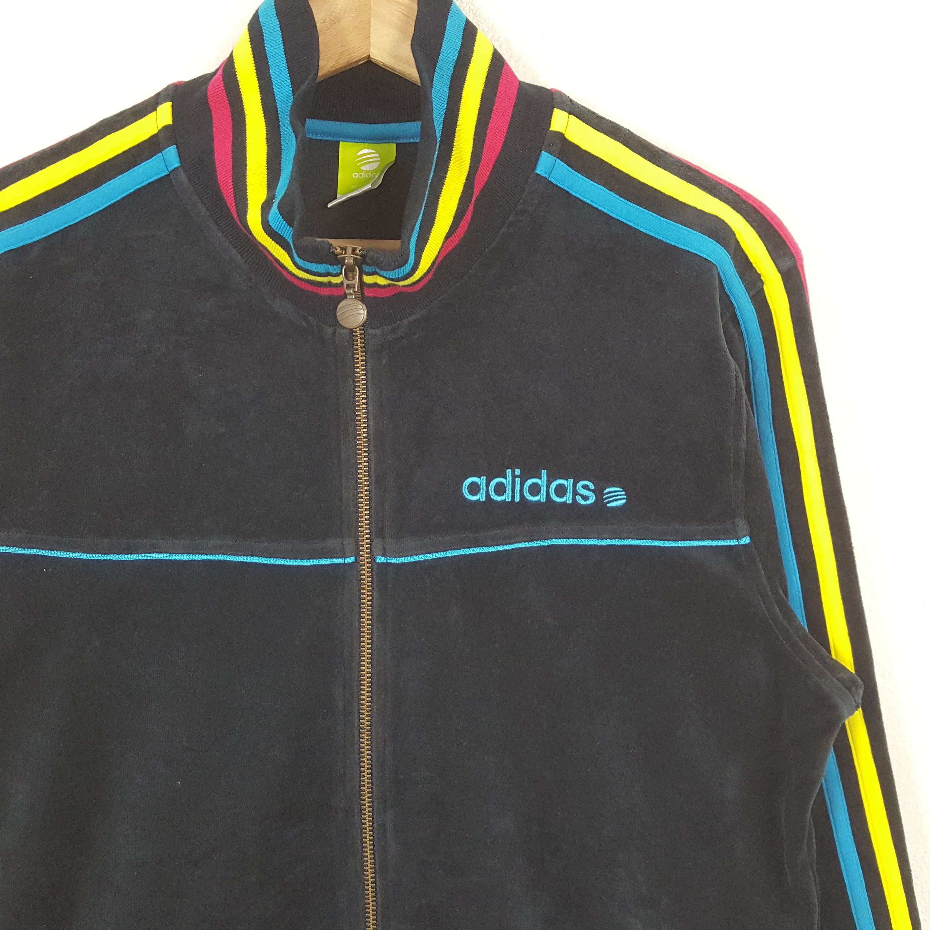 Adidas × Vintage Vintage Adidas Neo Zipper Sportswear Sweatshirt C283N12 Size US S / EU 44-46 / 1 - 2 Thumbnail