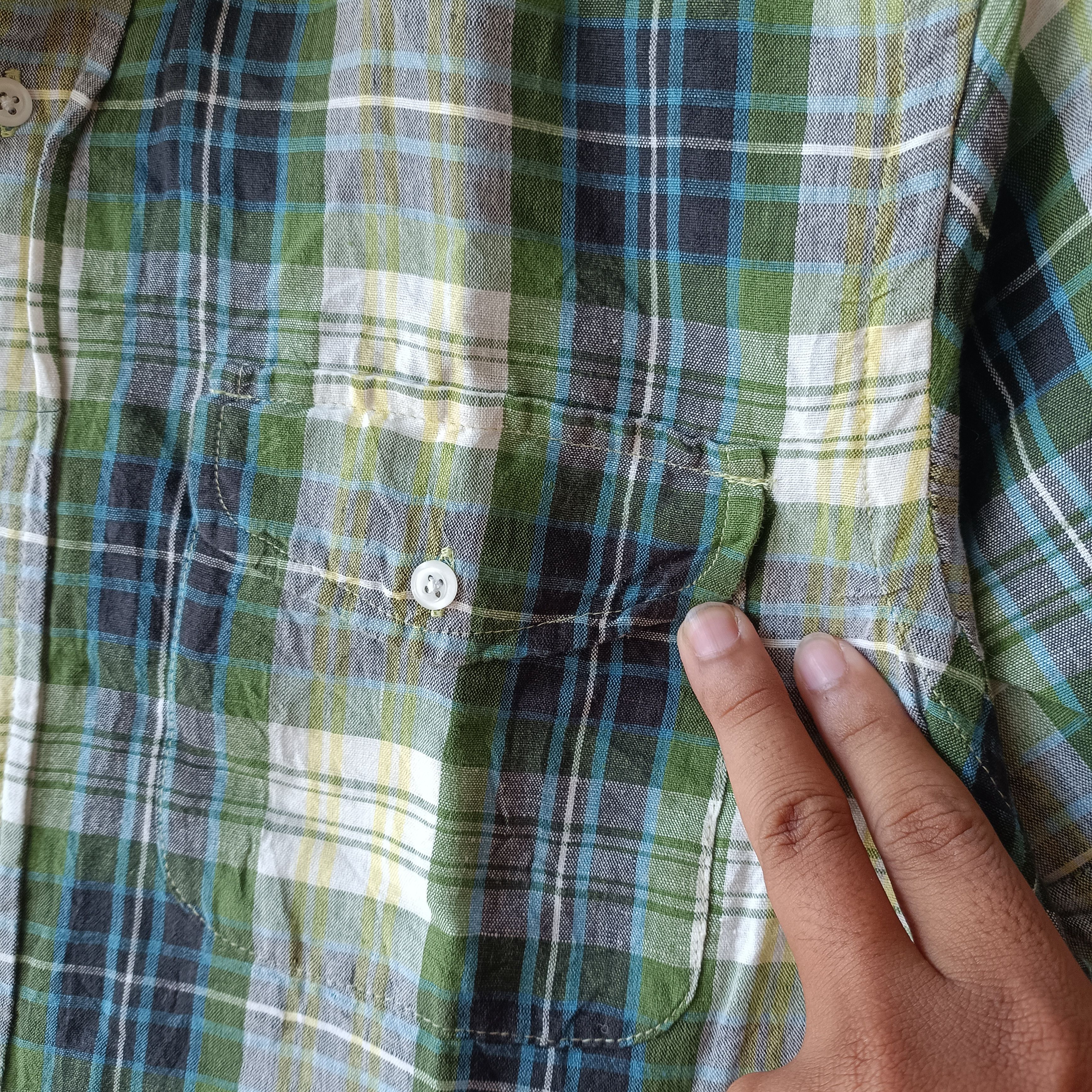 Beams Plus Beams plus Indian Madras checkered shirt Size US S / EU 44-46 / 1 - 5 Thumbnail