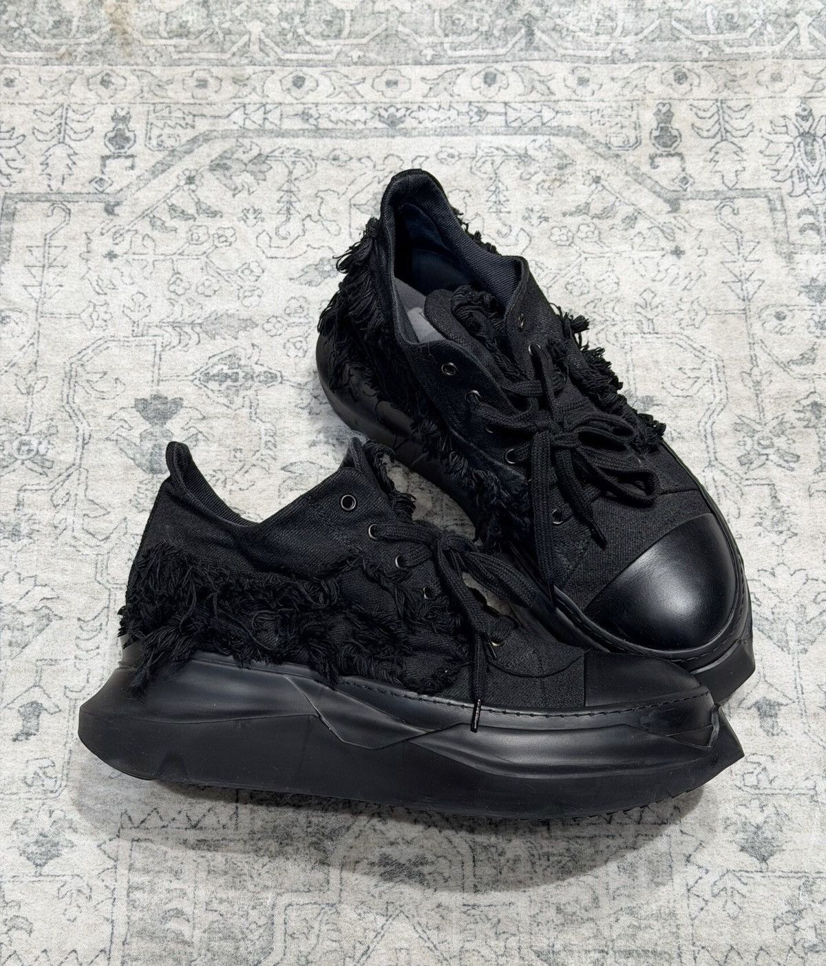 Rick Owens Rick Owens DRKSHDW Tank Sole Thick Bottom Big Converse Size US 10 / EU 43 - 4 Thumbnail