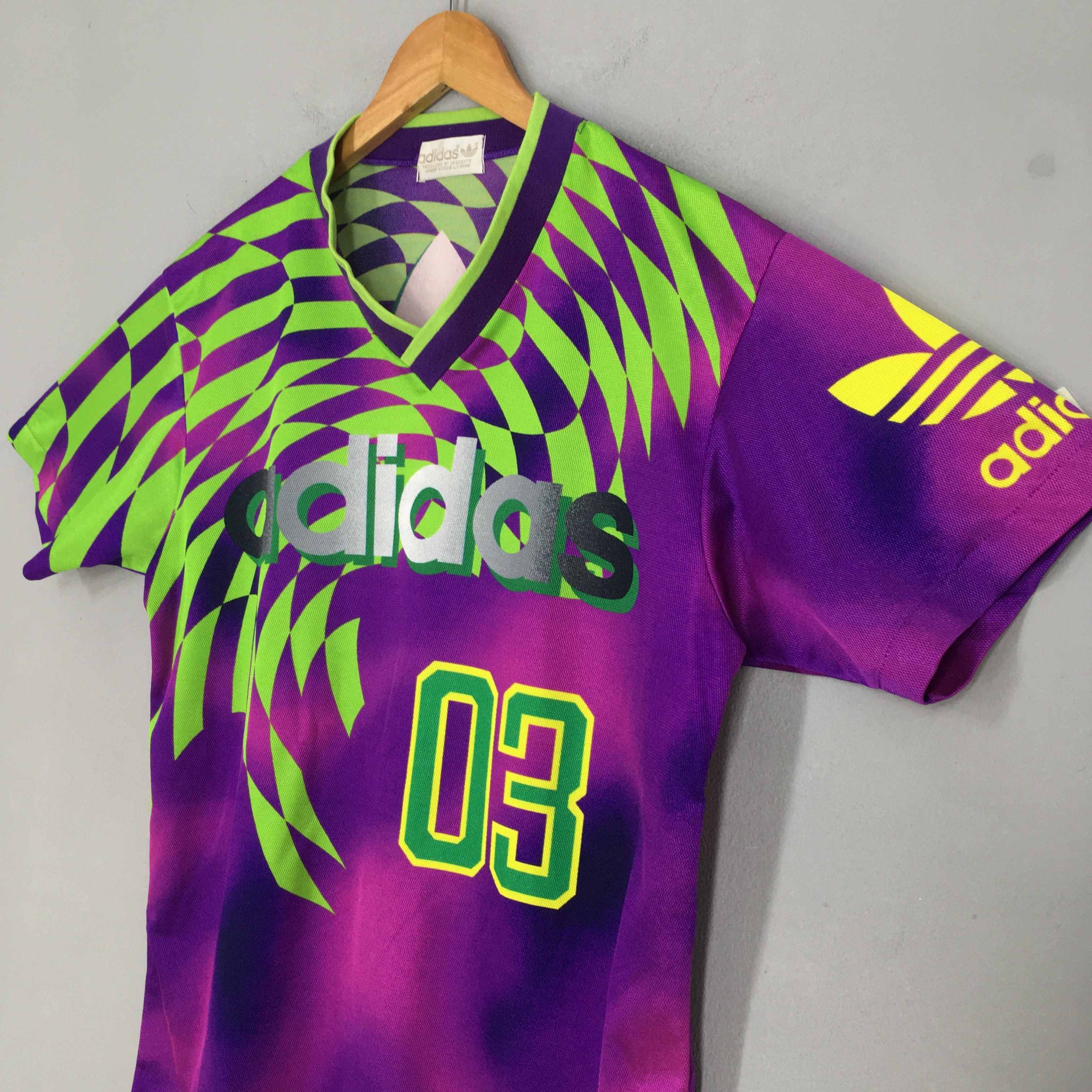 Adidas × Vintage Vintage 80's Adidas Trefoil #03 Jersey Medium Size US M / EU 48-50 / 2 - 4 Thumbnail