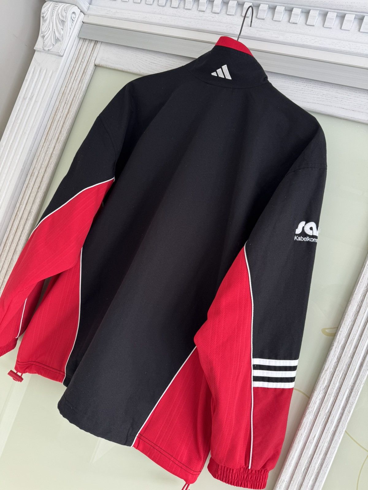 Adidas Vintage Adidas Busingen 2000-2001 Soccer Track Jacket Jersey Size US M / EU 48-50 / 2 - 7 Thumbnail