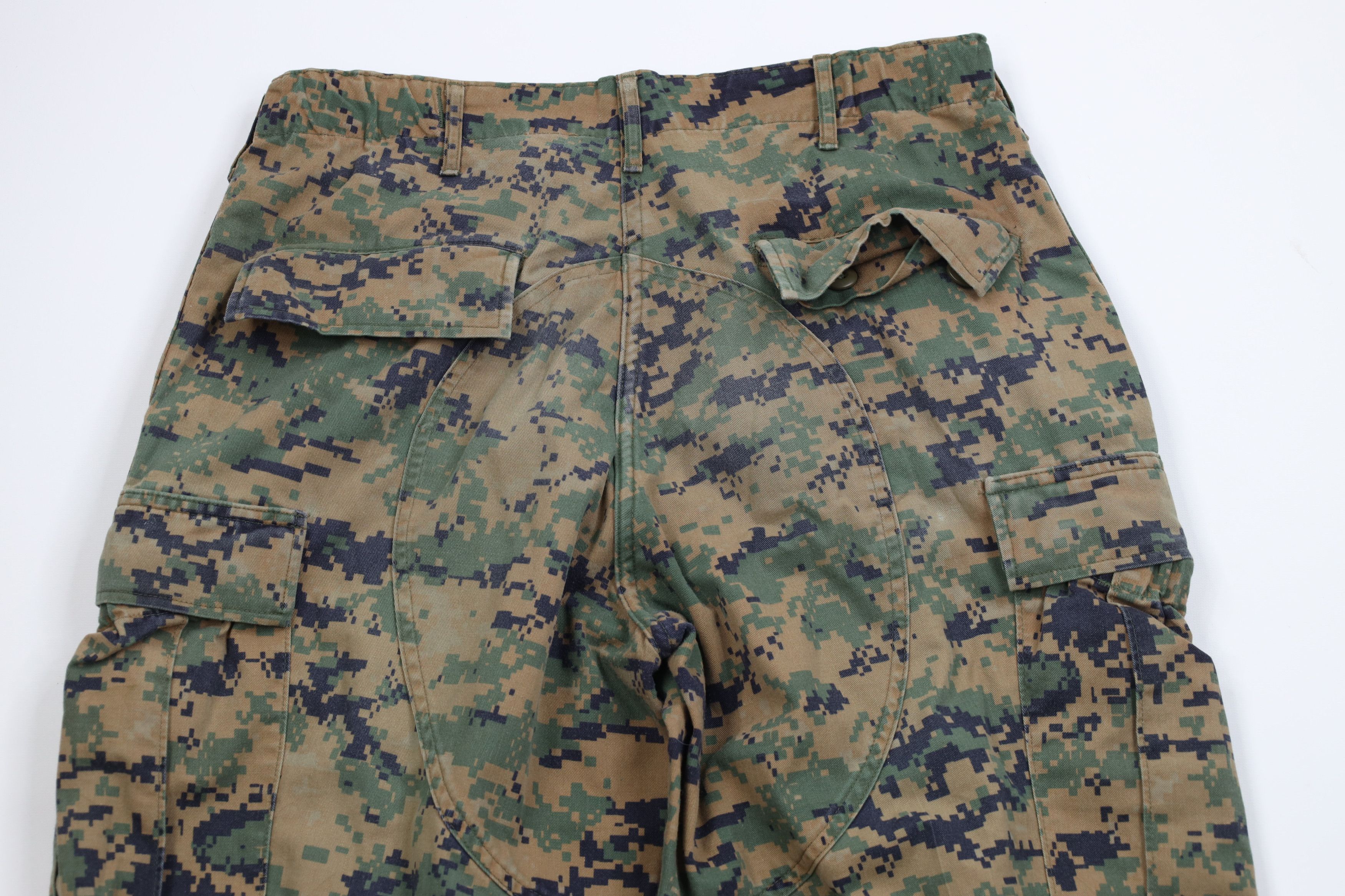 Vintage Vintage Y2K 2001 USGI USMC Marpat Camouflage Cargo Pants USA Size US 34 / EU 50 - 13 Thumbnail