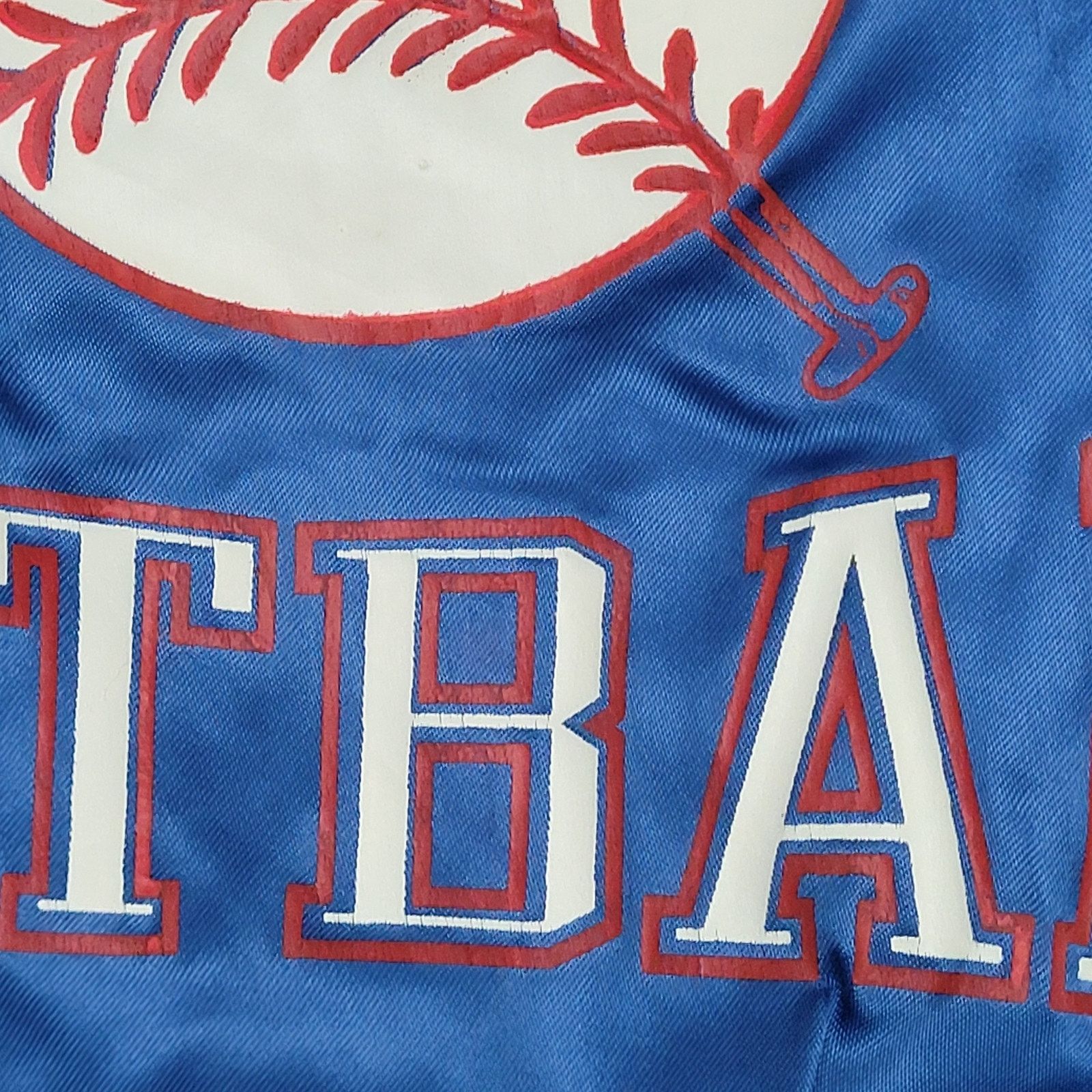 Vintage Vintage 90s Sussex-Wantage Jacket M 23x24 Blue Softball Boxy Size US M / EU 48-50 / 2 - 12 Thumbnail