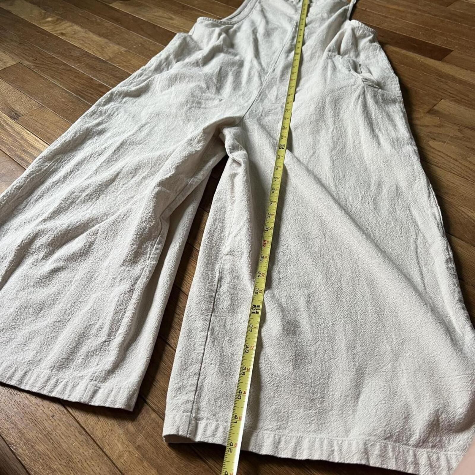 Other Women's Cream Jumpsuit Size 28" / US 6 / IT 42 - 4 Thumbnail