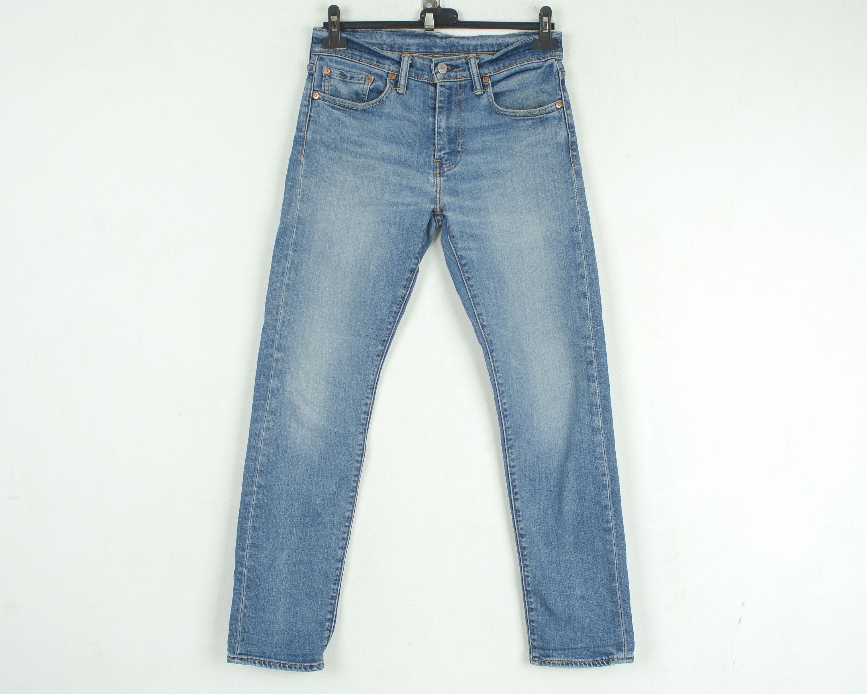Levi's 502 W29 L32 Straight Jeans Denim Pants Trousers Zip Slim Fit Size US 29 - 1 Thumbnail
