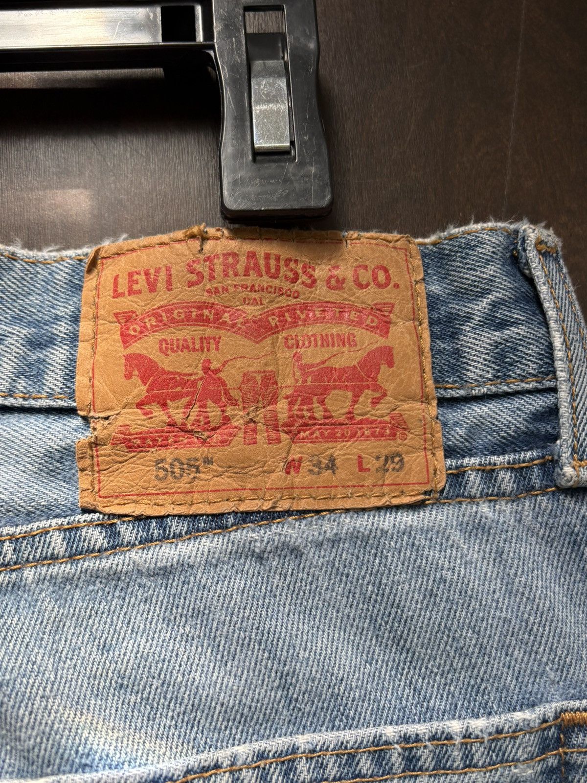 Levi's Vintage Clothing Levi 501 denim Size US 34 / EU 50 - 3 Thumbnail