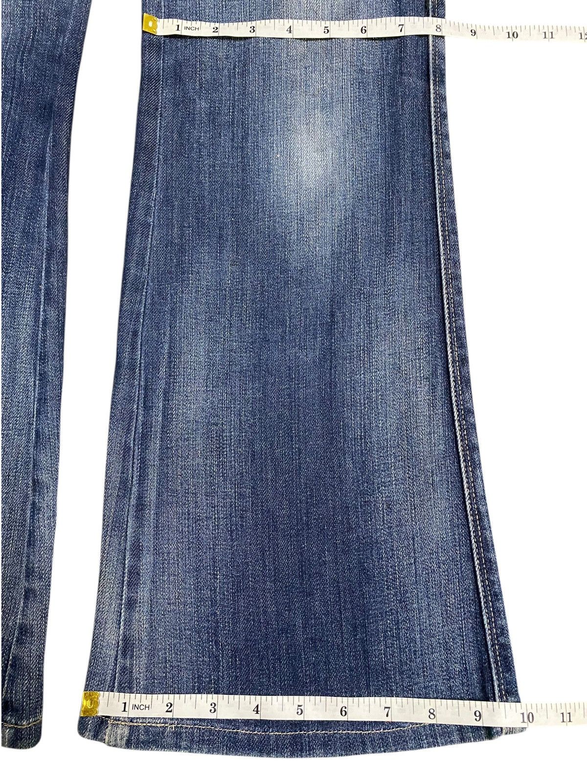 Levi's Levis Lady Style Flare Blue Wash Soft Jeans Size 32" / US 10 / IT 46 - 13 Thumbnail