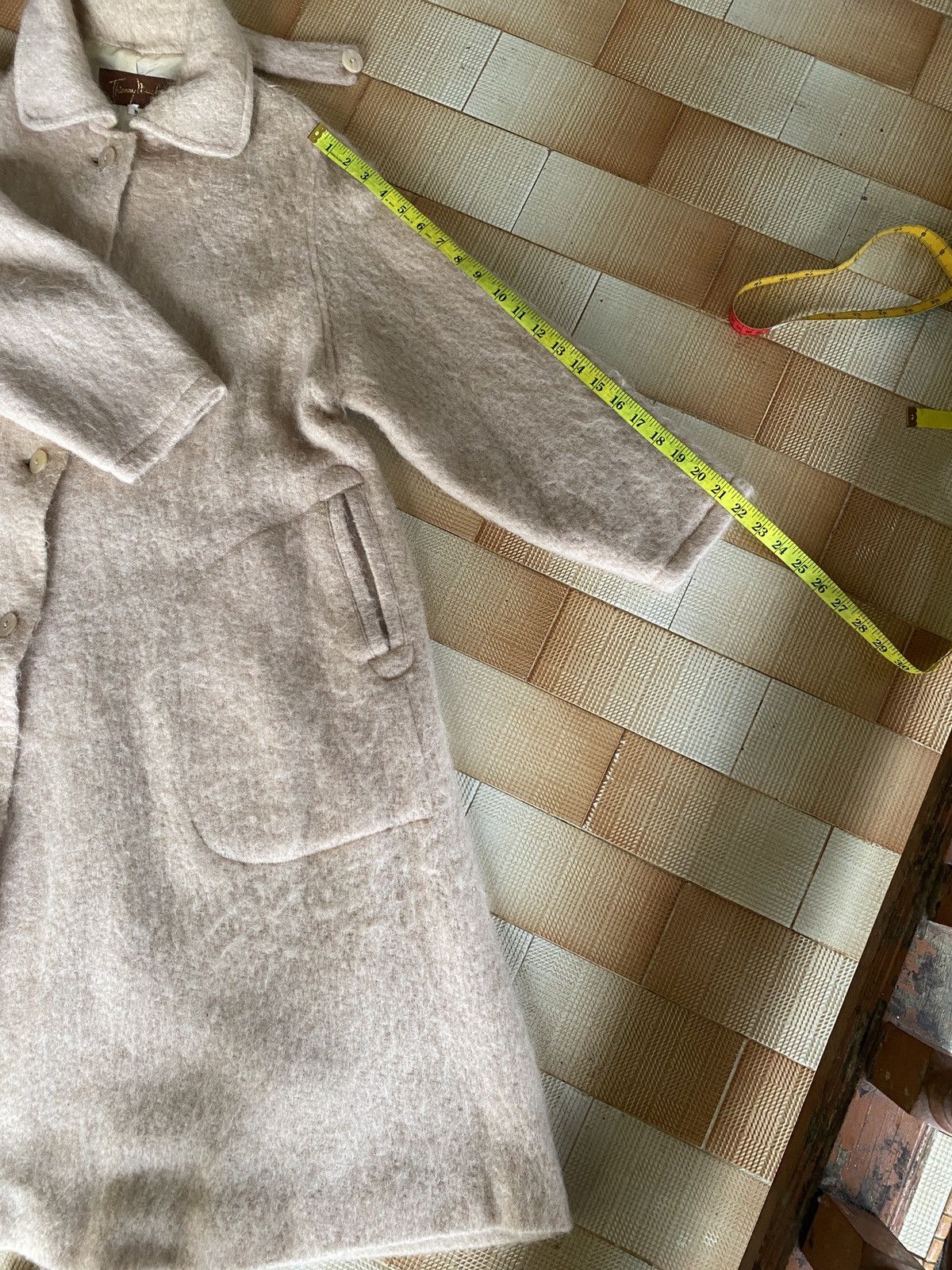 Thierry Mugler Vintage thierry mugler mohair trench coat Size L / US 10 / IT 46 - 14 Thumbnail