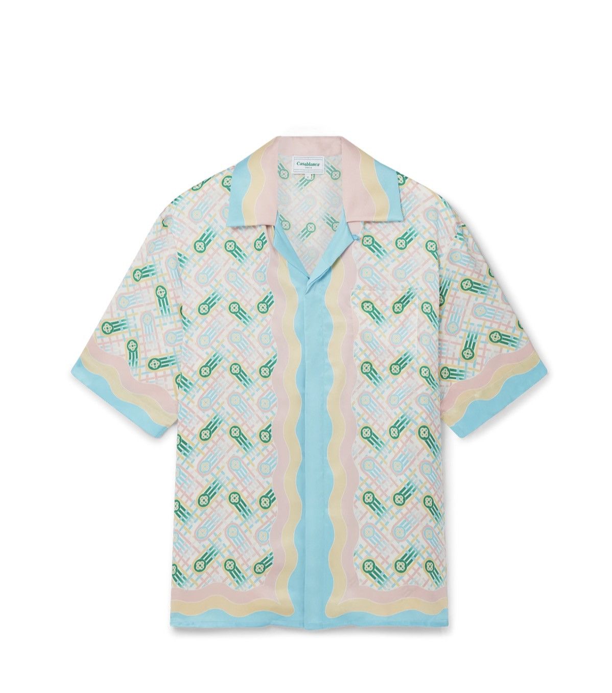 Casablanca men’s silk shitt