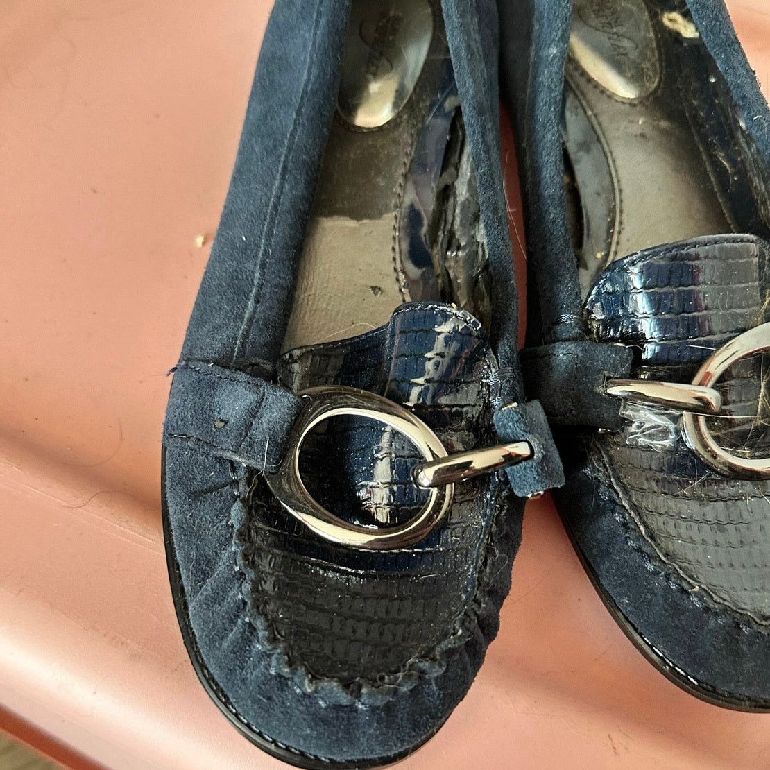 Alfani alfani step and flex blue loafer shoes Size US 8 / IT 38 - 3 Thumbnail