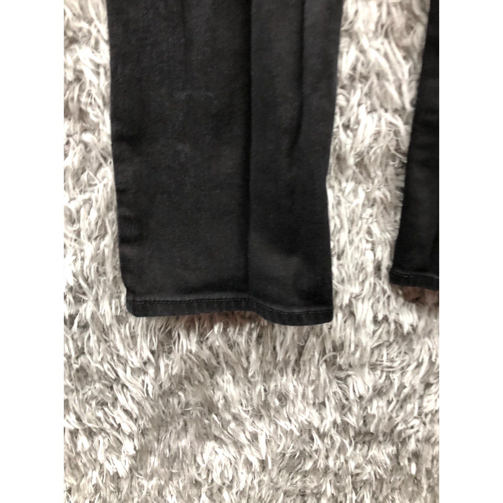 Denime Sonoma Jeans Womens Size 4 Black Dark Wash Denim Mid Rise Straight Size 27" / US 4 / IT 40 - 7 Thumbnail