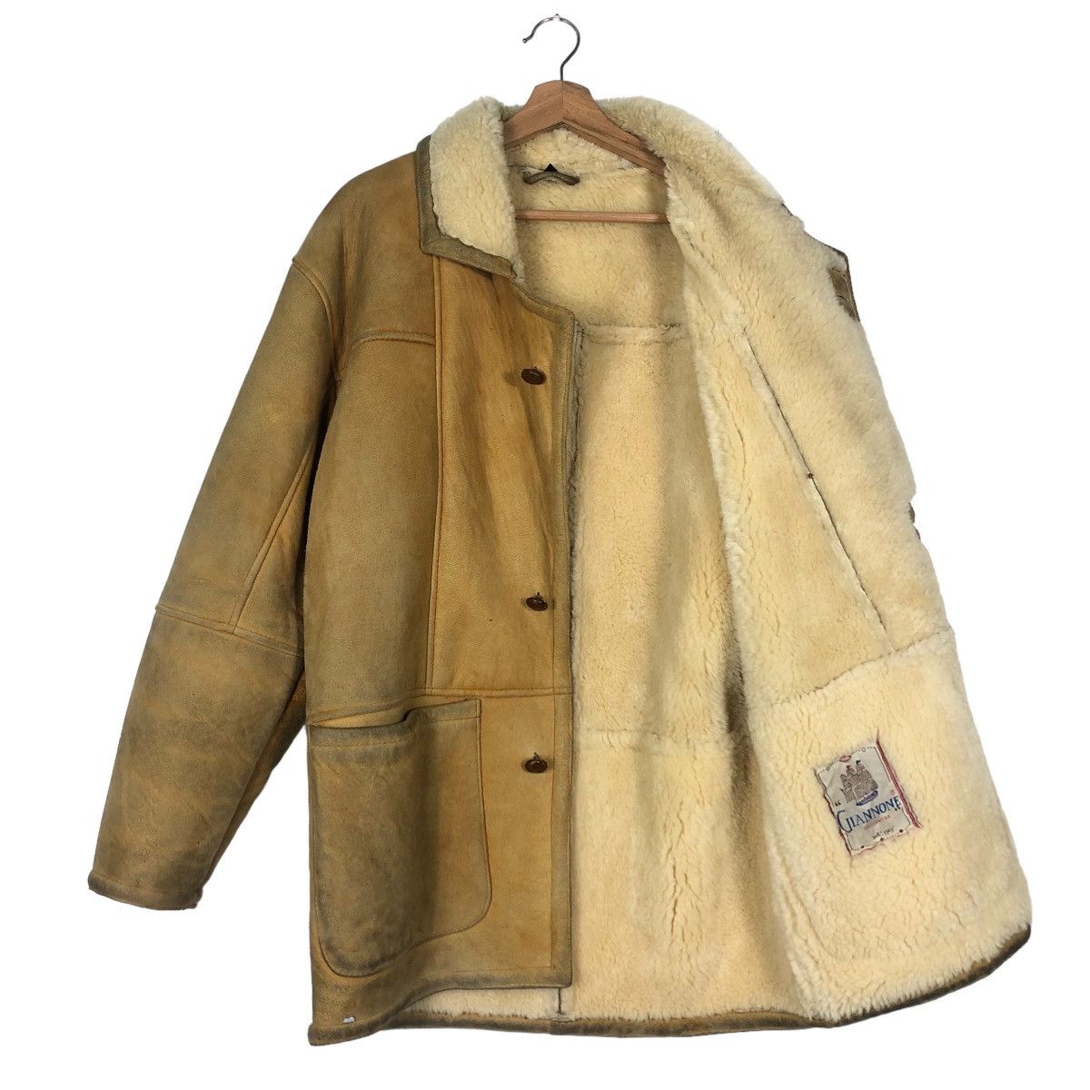 Japanese Brand 🔥90’s Vintage Genuine Leather Jacket Mink Fur Giannone Size US M / EU 48-50 / 2 - 8 Thumbnail