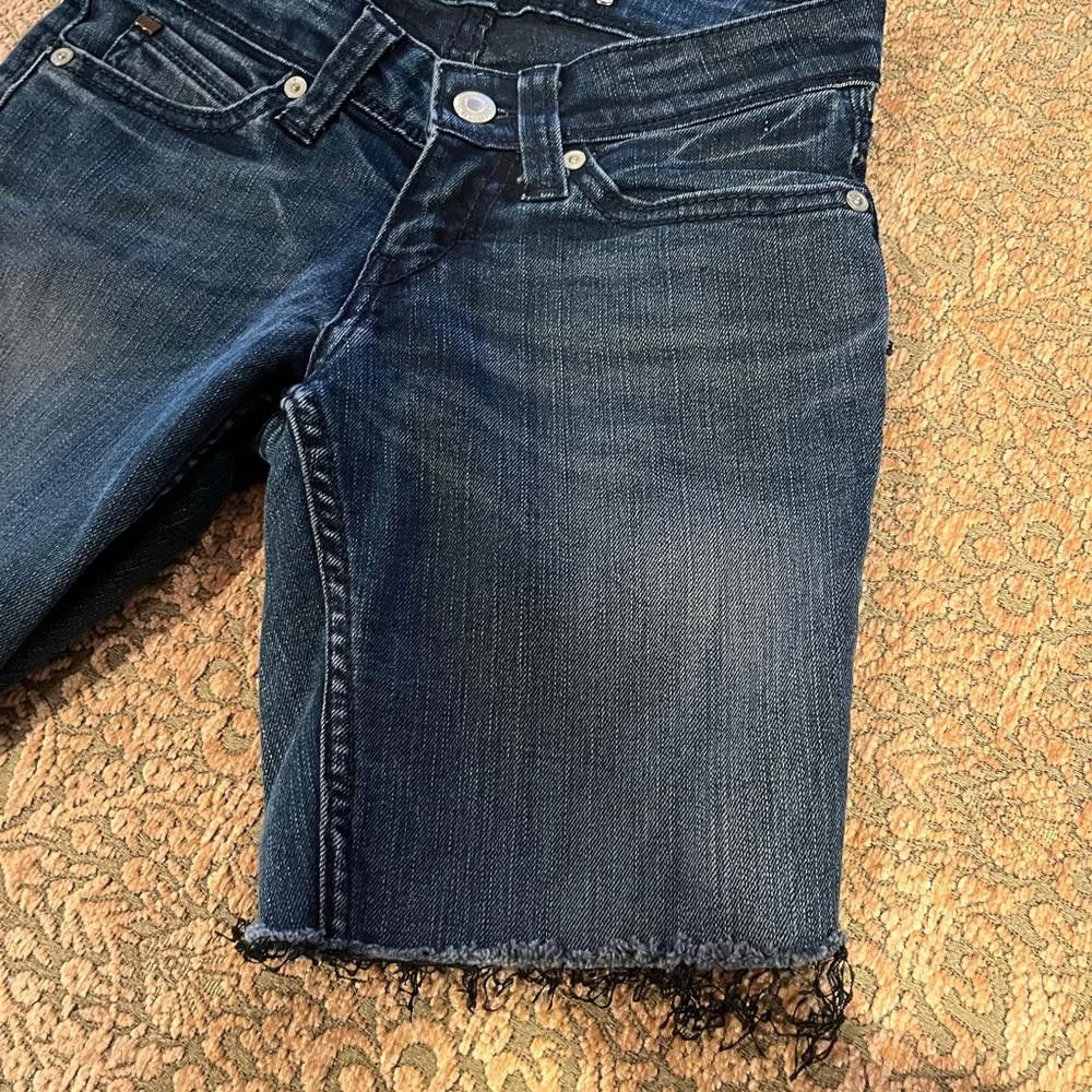 Levi's Levi’s Demi curve low rise skinny shorts W24 L32 Size 24" / US 00 / IT 34 - 6 Thumbnail