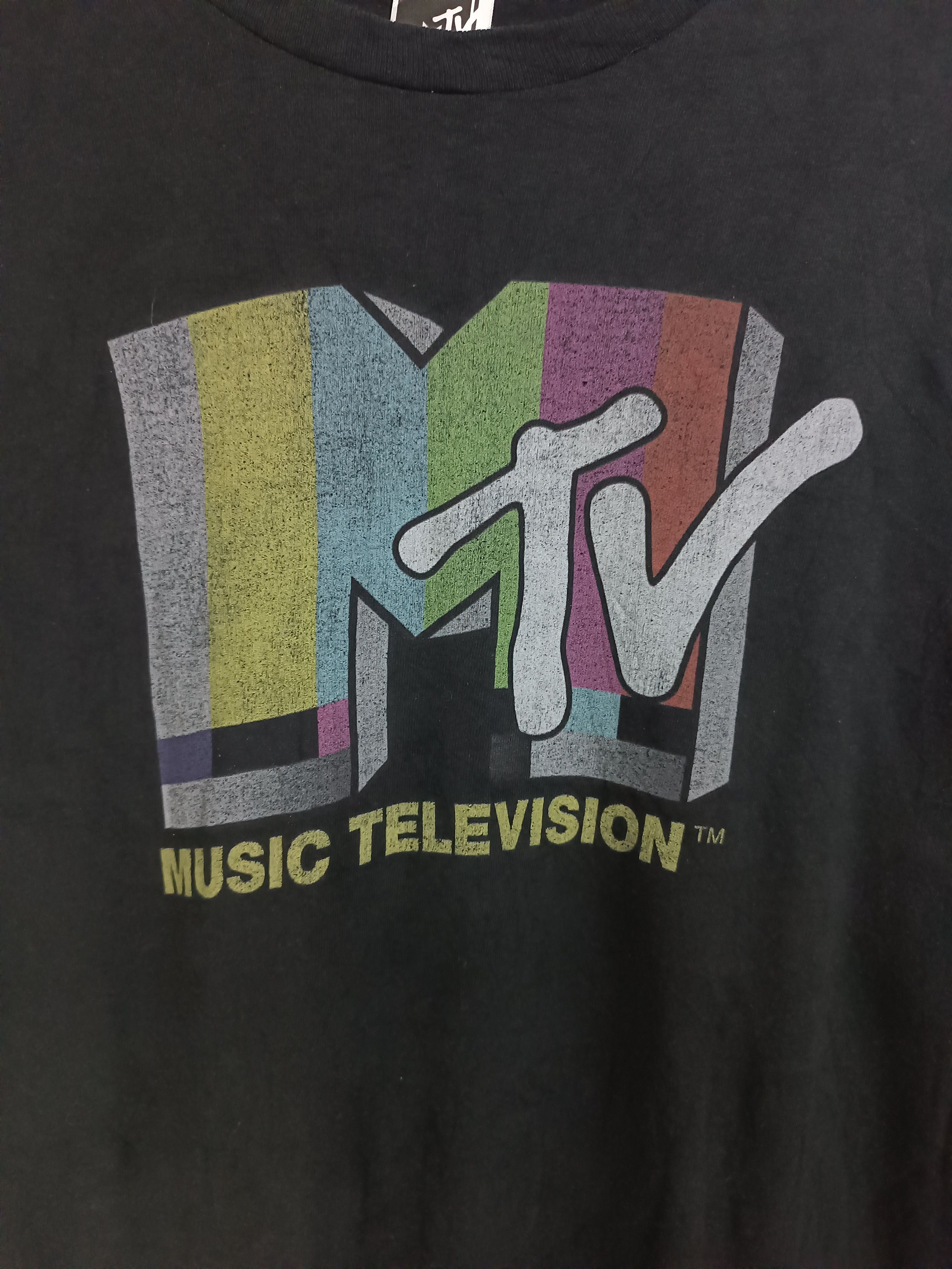 Mtv VINTAGE MTV MUSIC TELEVISION CLASSIC LOGO ROCK PUNK GRUNGE Size US XL / EU 56 / 4 - 10 Thumbnail