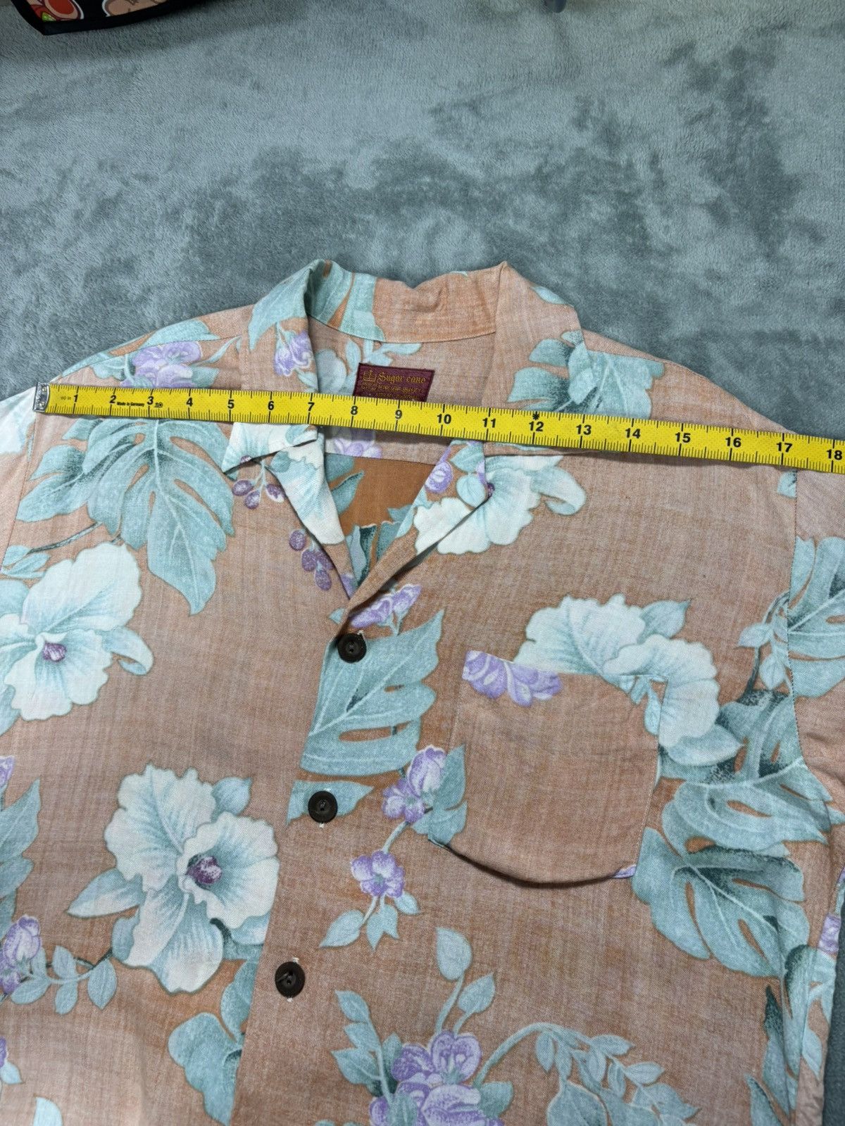 Sugar Cane × Vintage Vintage Sugar Cane Hawaii Rayon Shirt Size US M / EU 48-50 / 2 - 9 Thumbnail