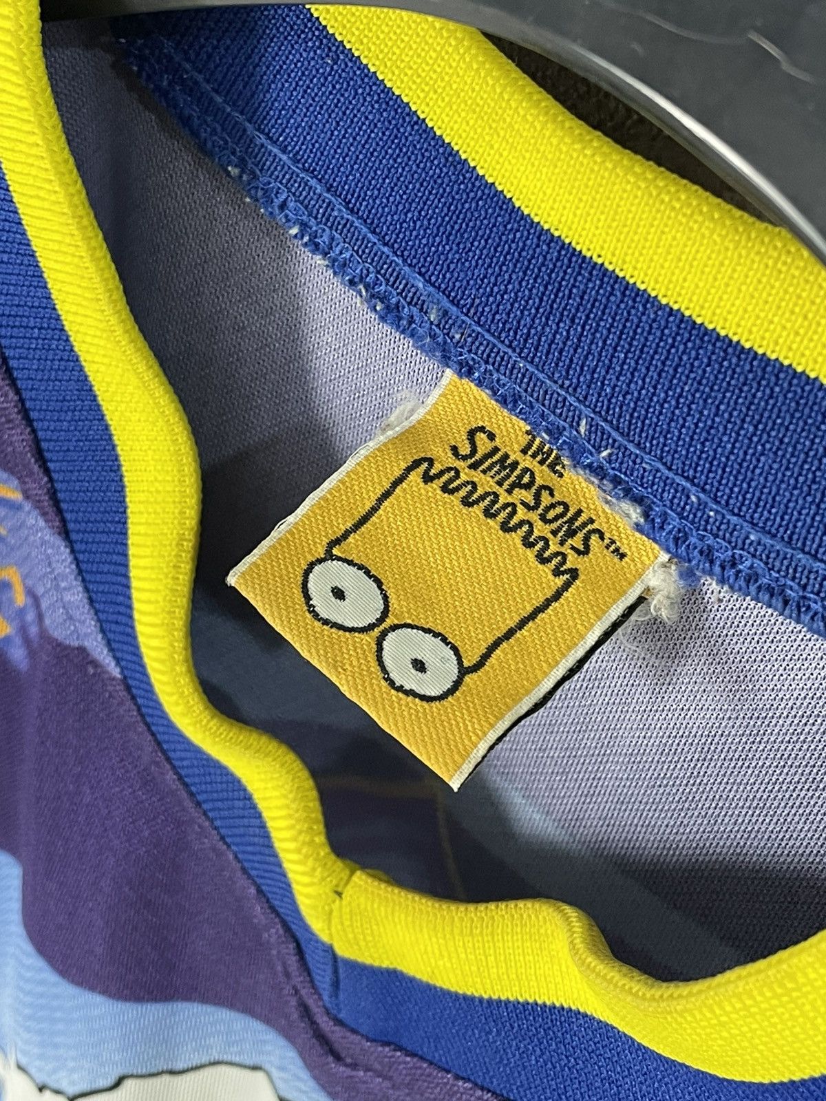 The Simpsons × Vintage Vintage 90s The Simpsons Surf Y2K Overprint Art t-shirt Size US L / EU 52-54 / 3 - 12 Thumbnail