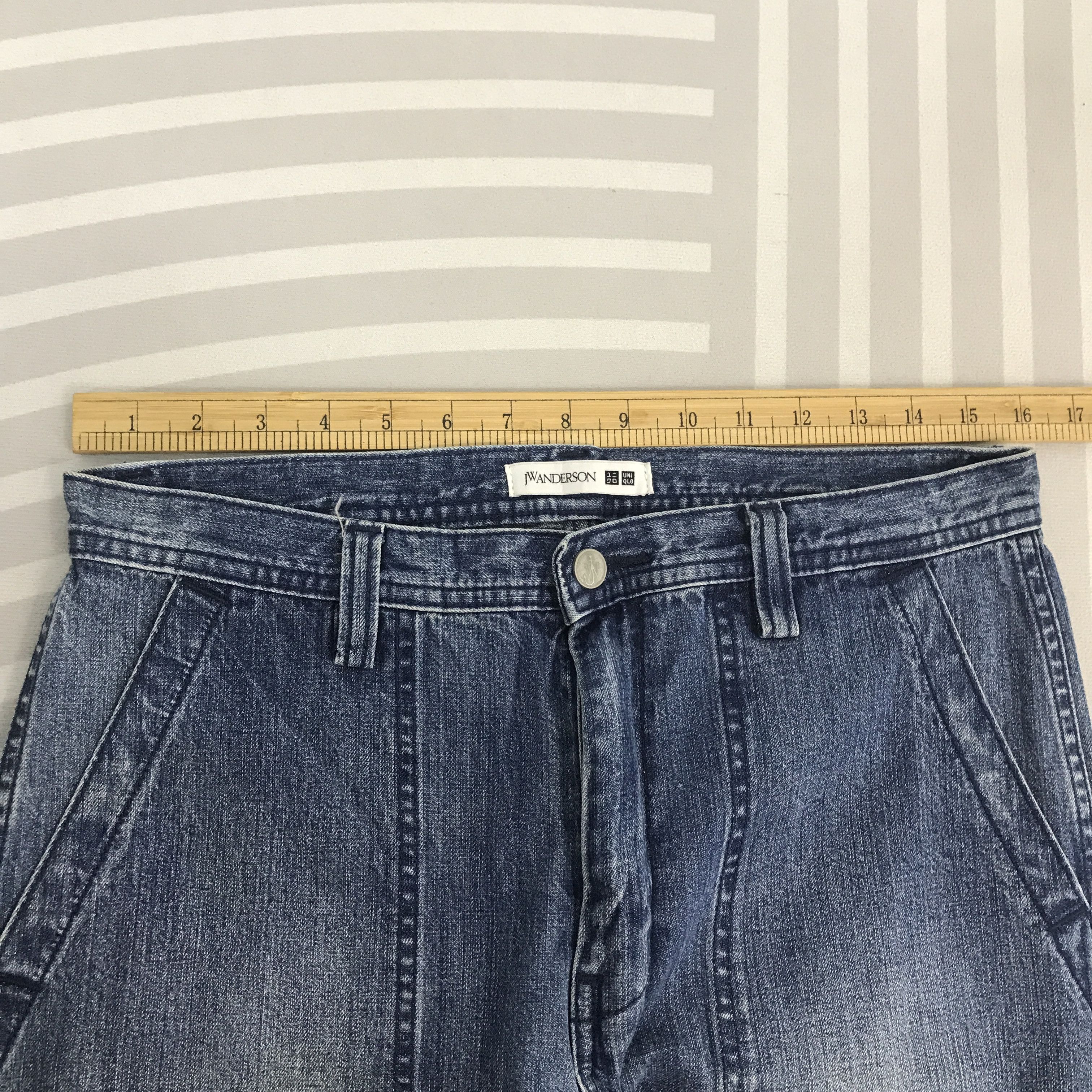 JW Anderson Vintage JW Anderson X Uniqlo Denim design Baggy pants Size US 32 / EU 48 - 7 Thumbnail