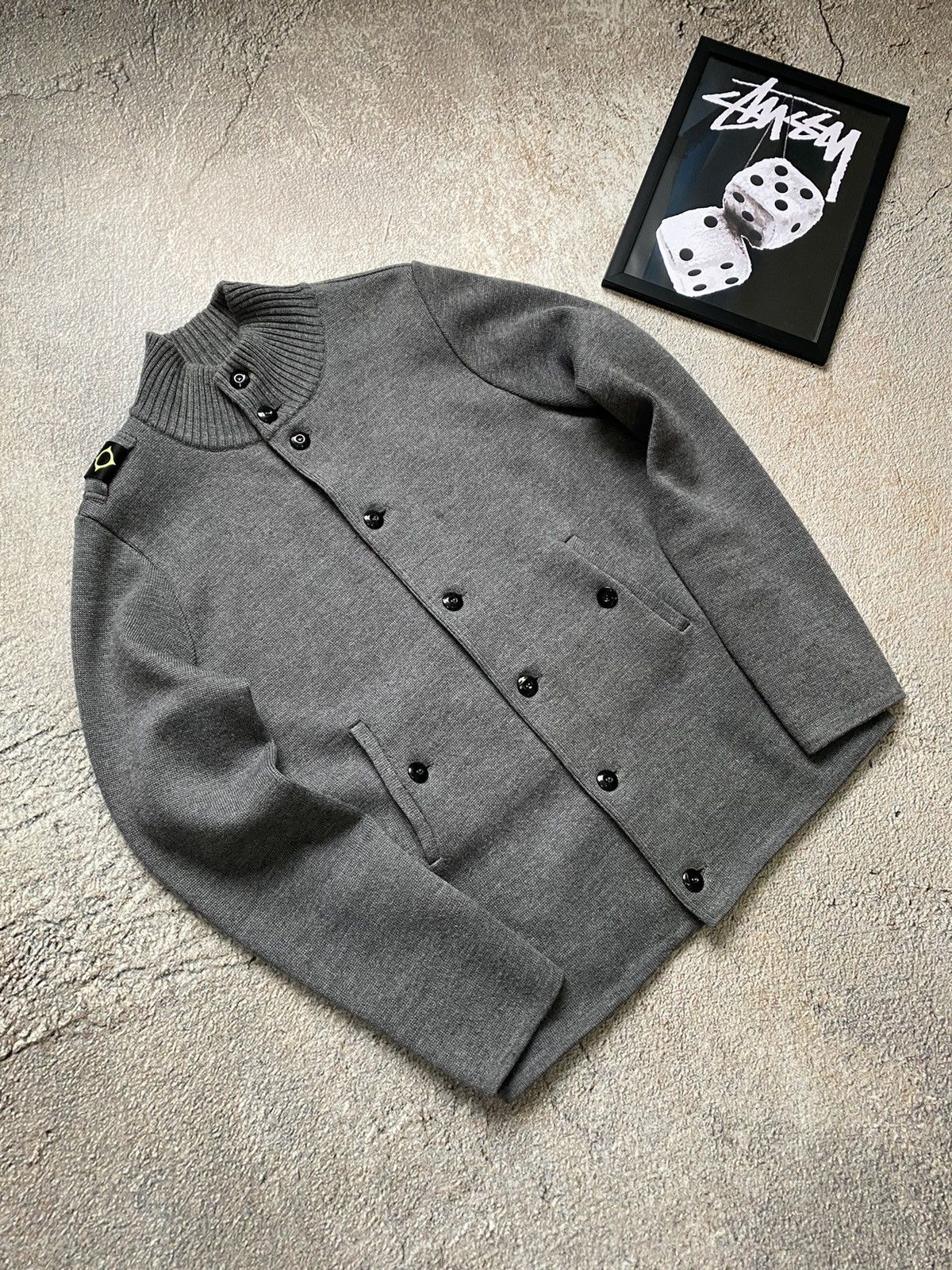 MA.STRUM × Massimo Osti × Vintage Vintage sweaters knite cardigan Ma.Strum Size US M / EU 48-50 / 2 - 2 Thumbnail