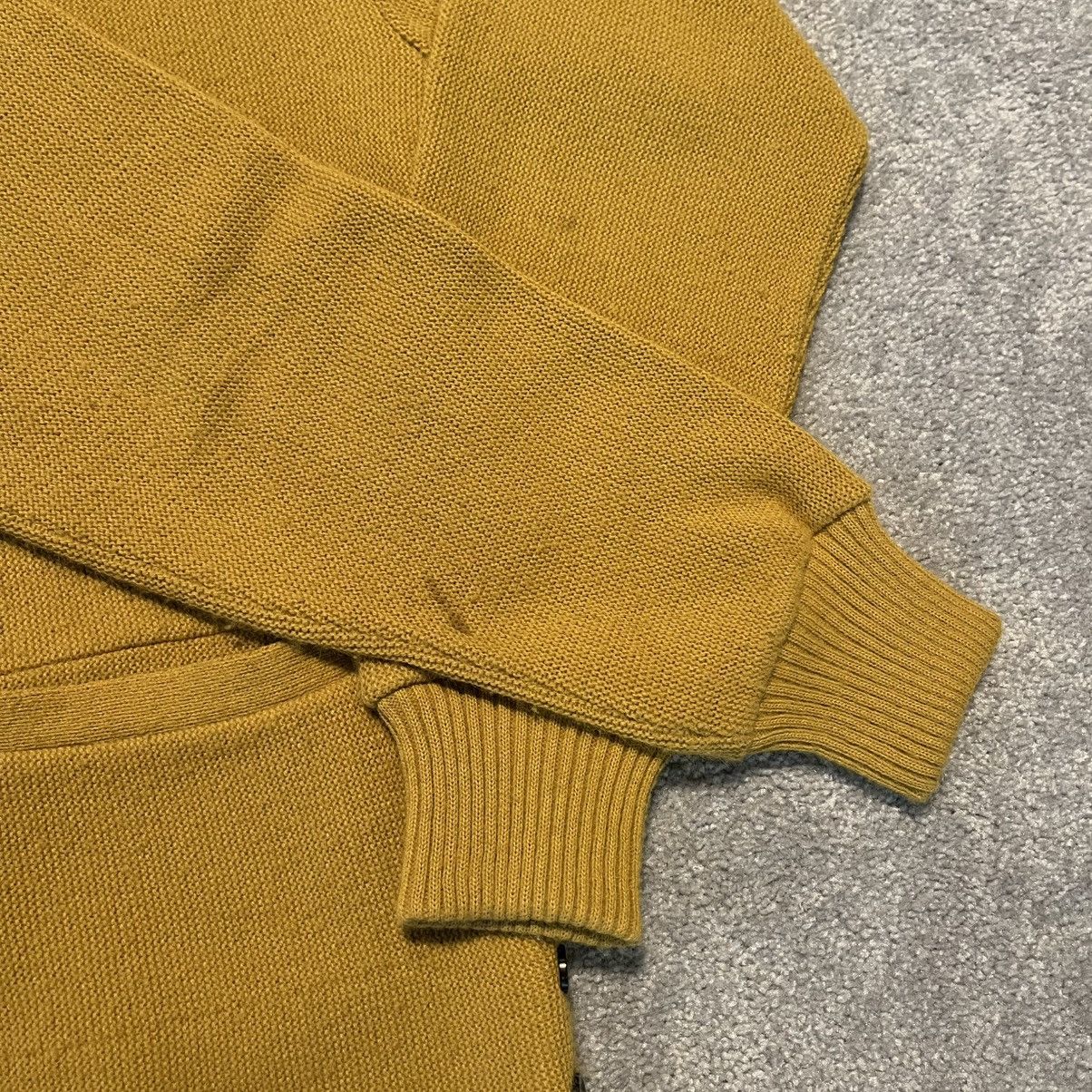 Vintage Vintage 1960s Virgin Orlon Acrylic Mustard Yellow Cardigan Size US M / EU 48-50 / 2 - 2 Thumbnail