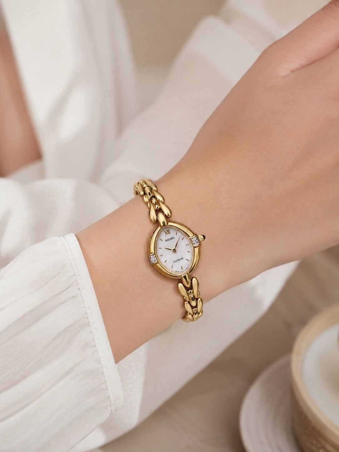 Seiko Seiko exceline gold tone lady watches Size ONE SIZE - 1 Thumbnail