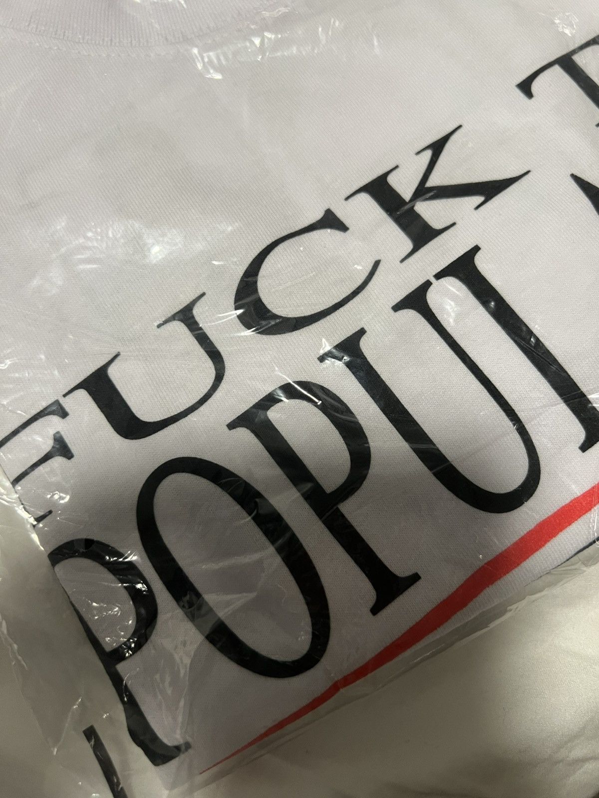 Fuck The Population FTP World of Murder Tee Sz Small White Size US S / EU 44-46 / 1 - 8 Thumbnail