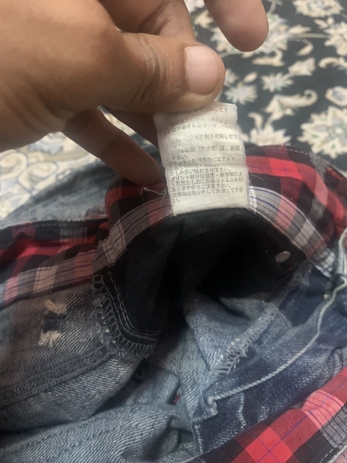 Seditionaries PUNKS STYLE JEANS DISTRESSED DESIGN BRAND JACK SERIKA Size US 31 - 11 Thumbnail