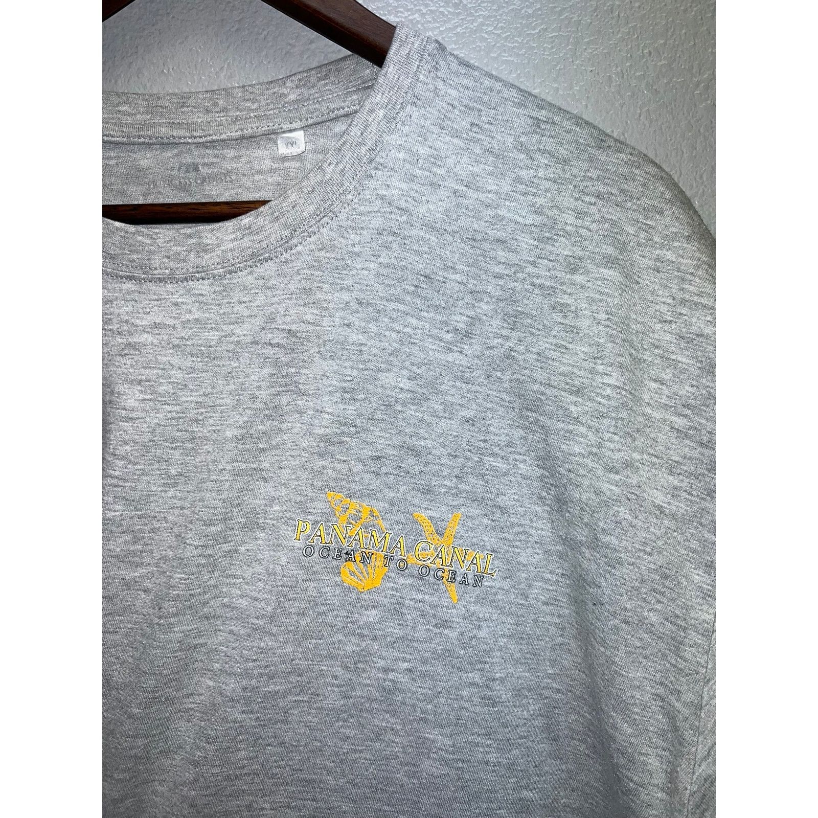 Vintage Princess Cruises Panama Canal Shirt Ocean Graphic Gray Tee 2 Size US XXL / EU 58 / 5 - 3 Thumbnail