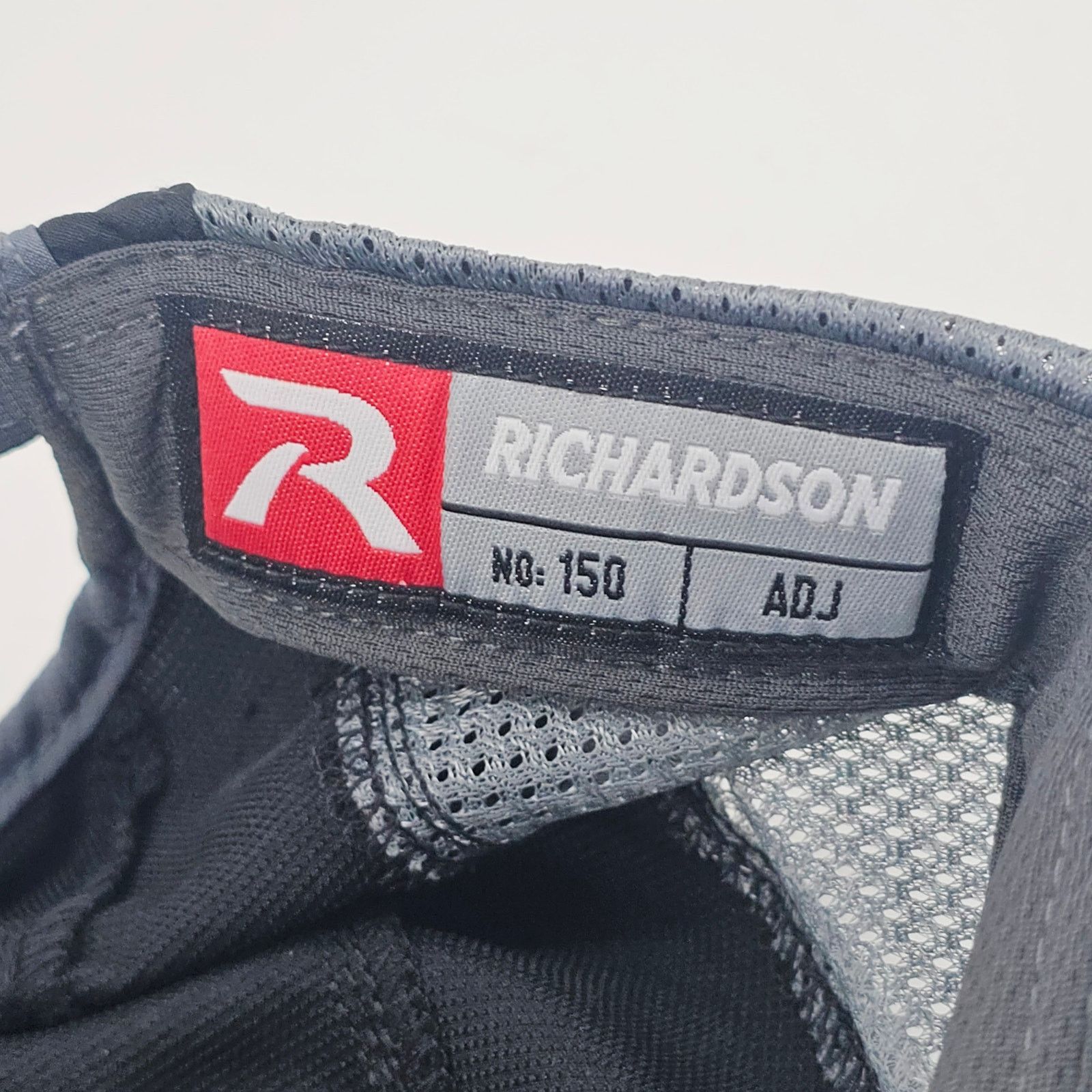 Richardson Richardson Active Model 150 Black Gray Cap Hat OS Size ONE SIZE - 8 Thumbnail