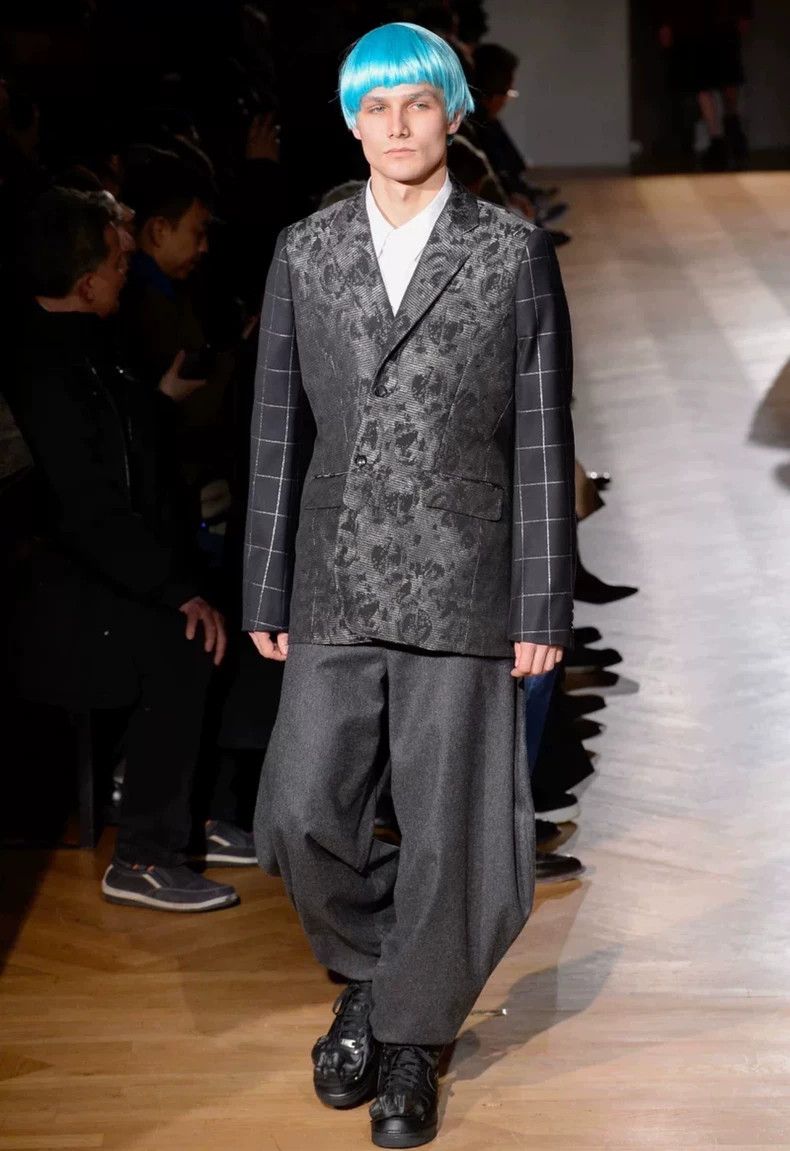 Comme Des Garcons Front placket suit jacket 2505-Nextarrow