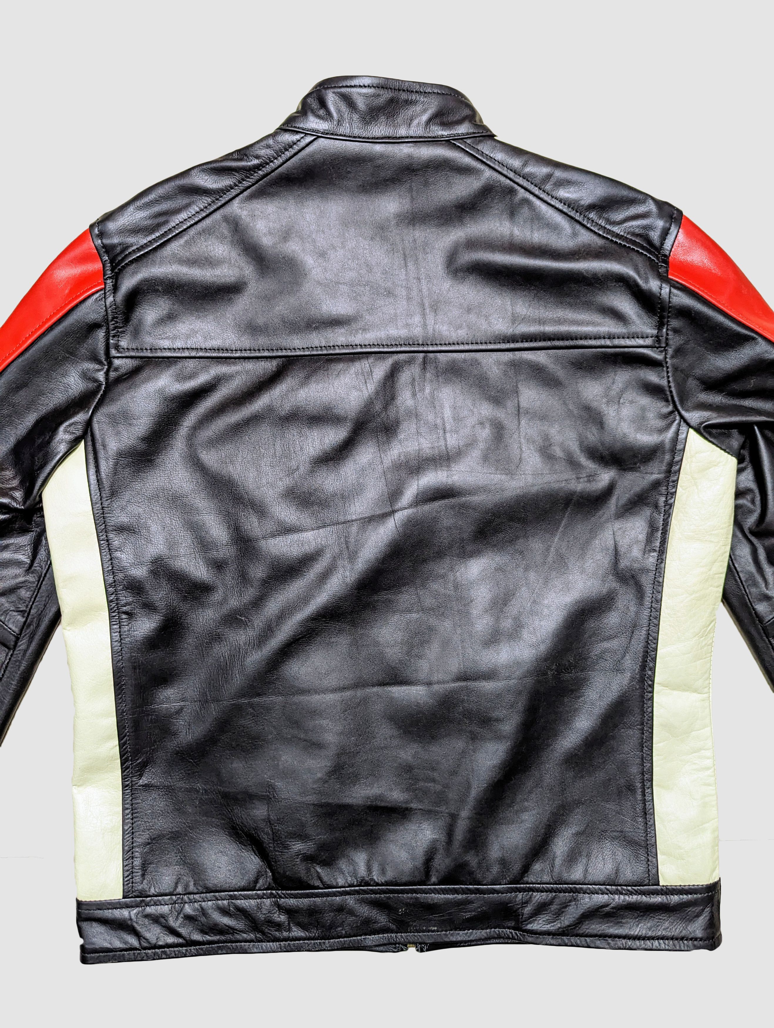 Ferrari 🔥🔥 Ferrari 90s Racing Leather Jacket Streetwear Size US L / EU 52-54 / 3 - 9 Thumbnail