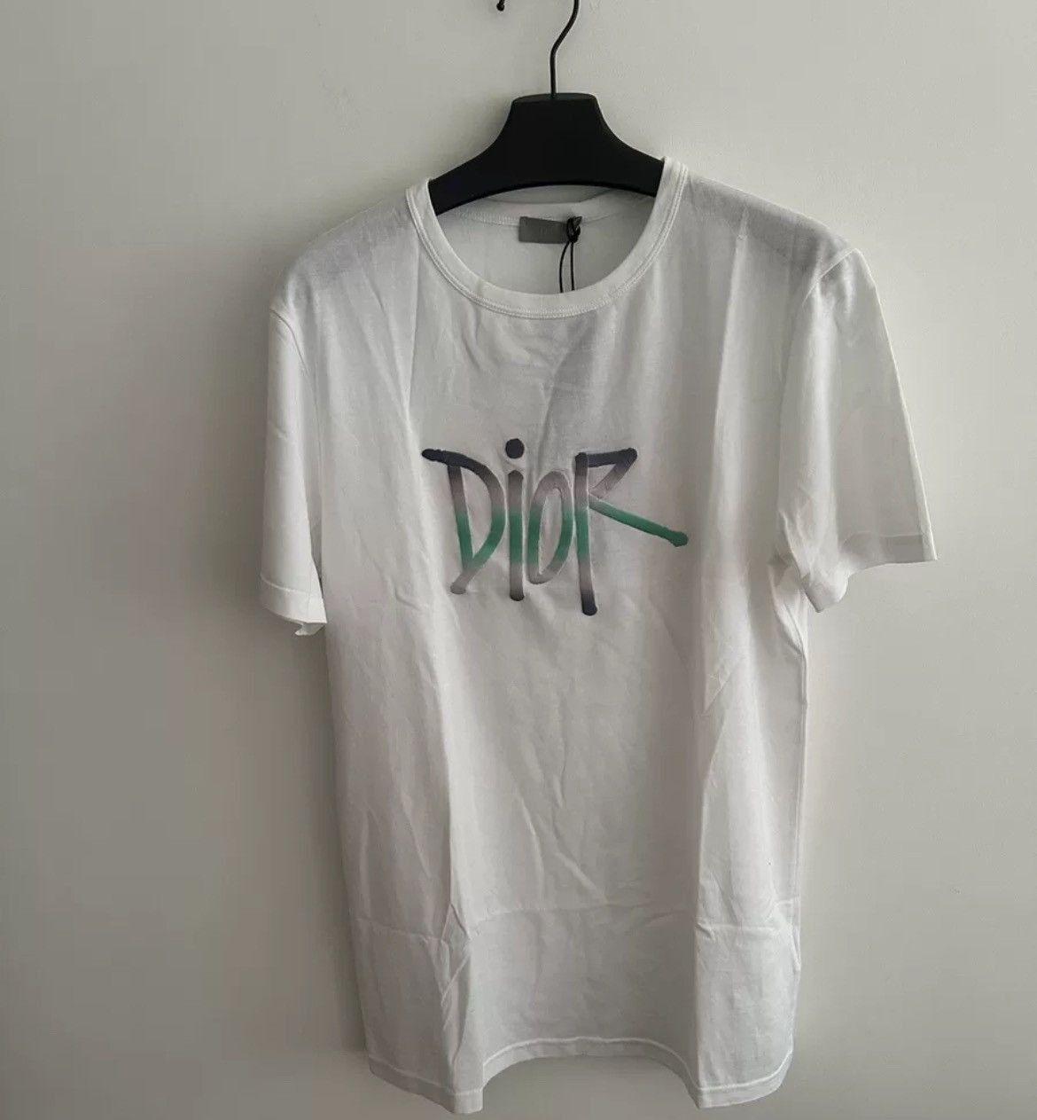 Dior Dior and Shawn Stussy Gradient Embroidered Short Sleeves 