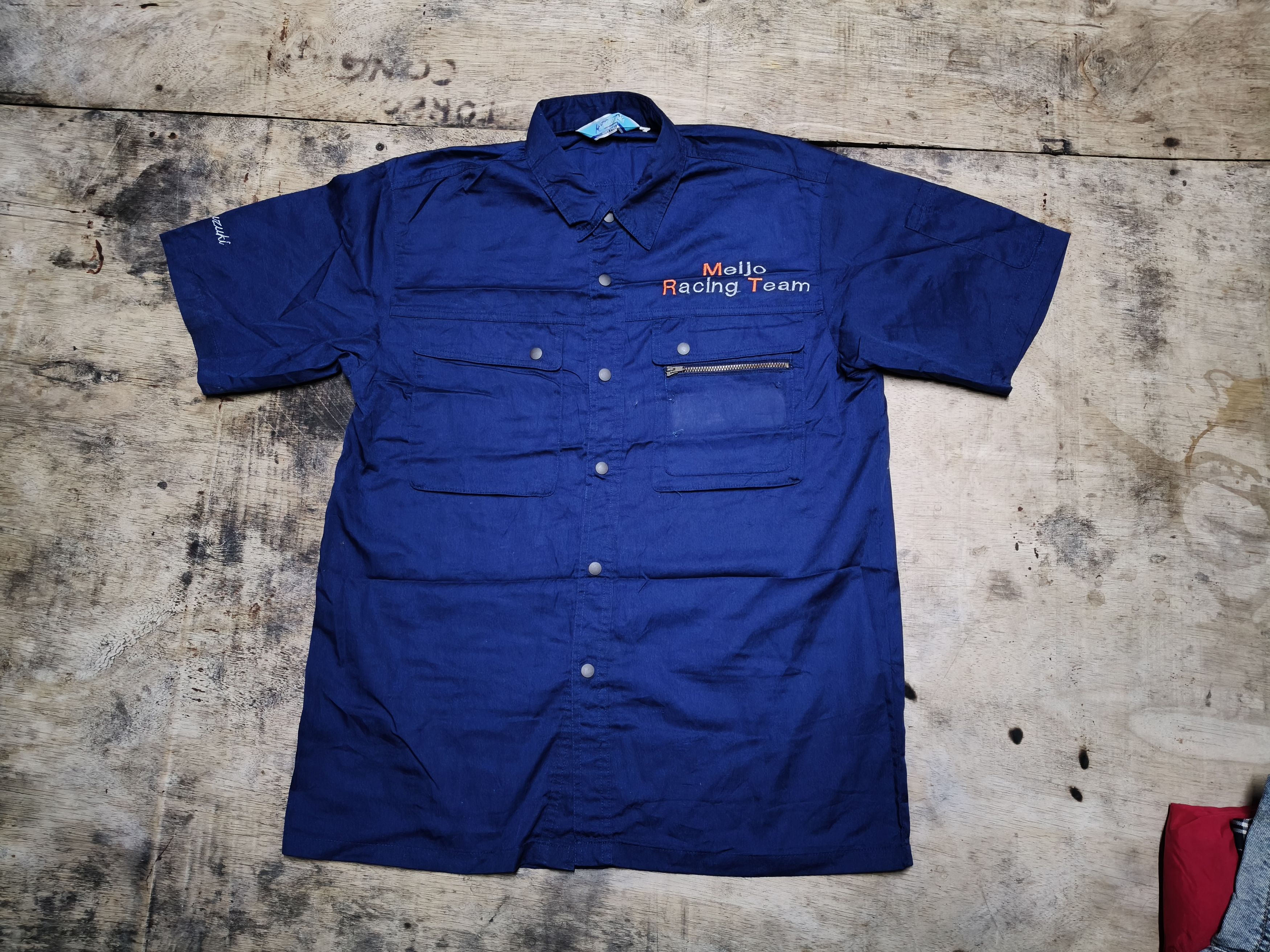 Japanese Brand Worker Shirt Mejjo Racing Size US L / EU 52-54 / 3 - 3 Thumbnail