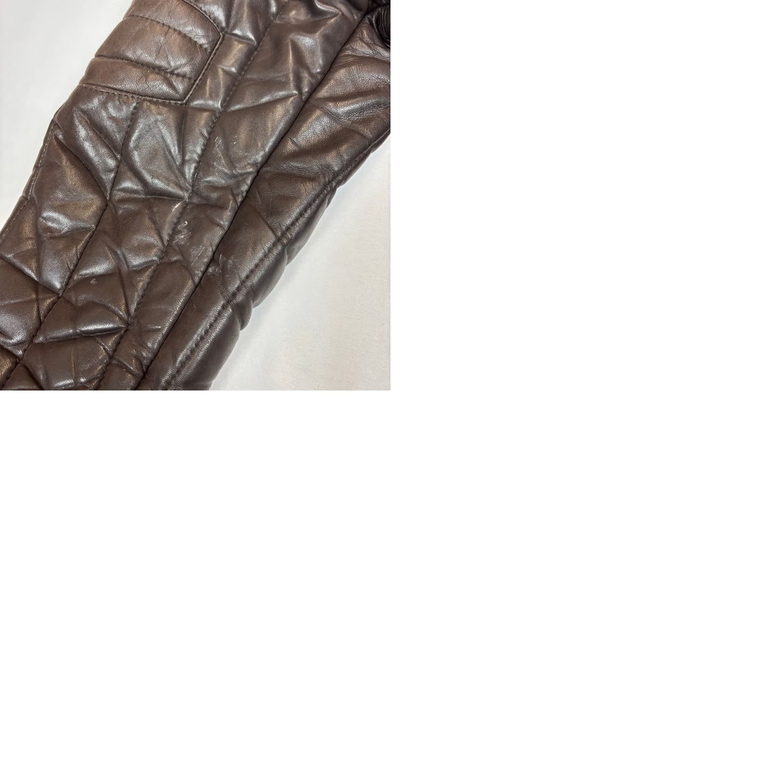 Valentino Vintage Valentino Pelle Quilted Lambskin Leather Bomber Jacket XL Men's Size US XL / EU 56 / 4 - 10 Thumbnail