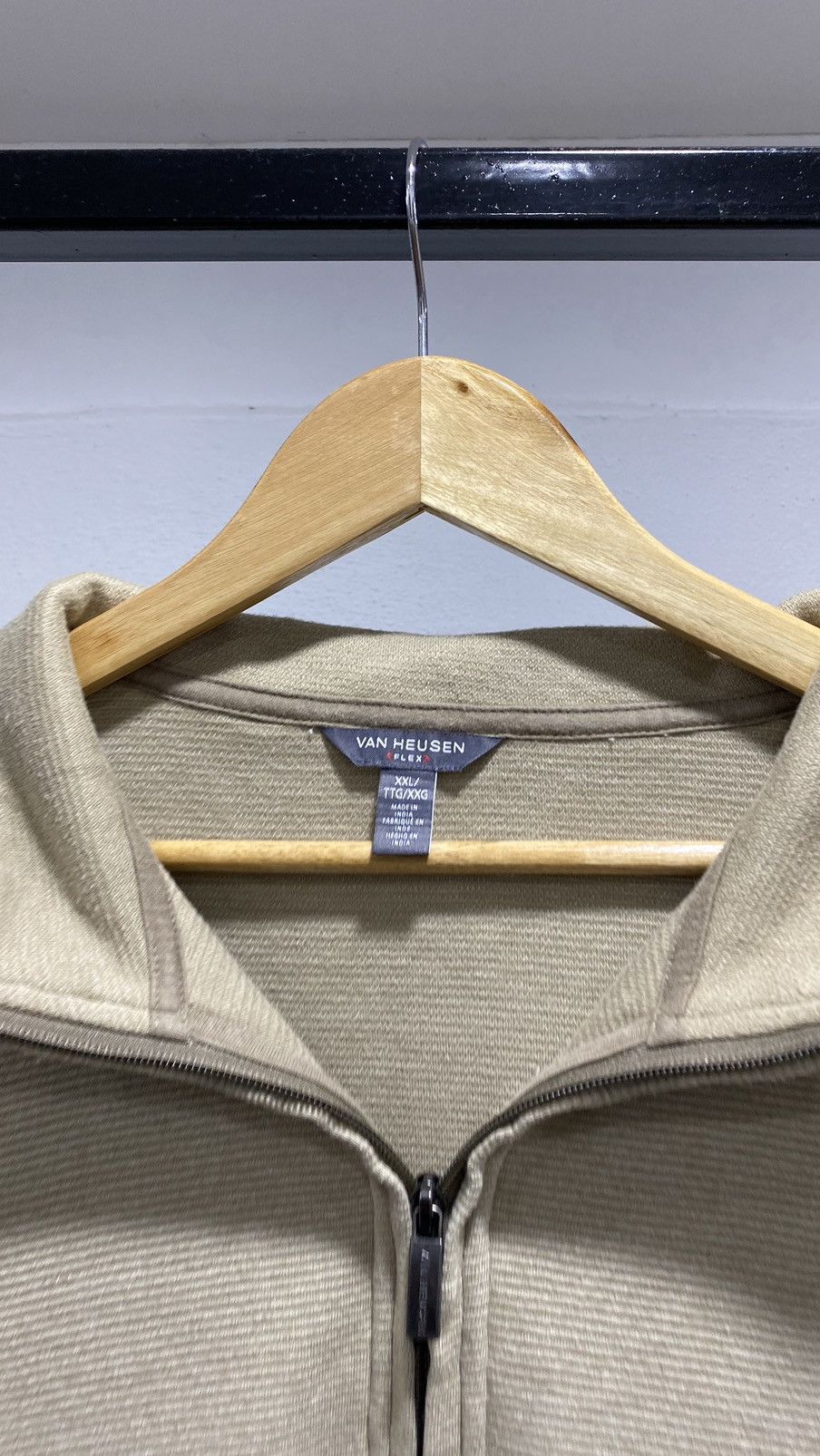 Japanese Brand × Vintage Vintage Halfzipper Sweatshirt 90s Size US XXL / EU 58 / 5 - 3 Thumbnail