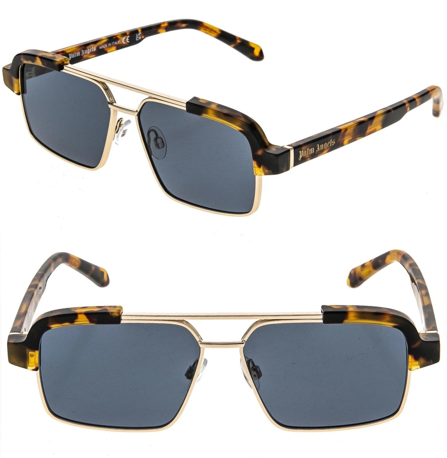 Palm Angels PALM ANGELS PERI10D 10D PANORAMA Brown Blue Fashion Sunglass Size ONE SIZE - 1 Thumbnail