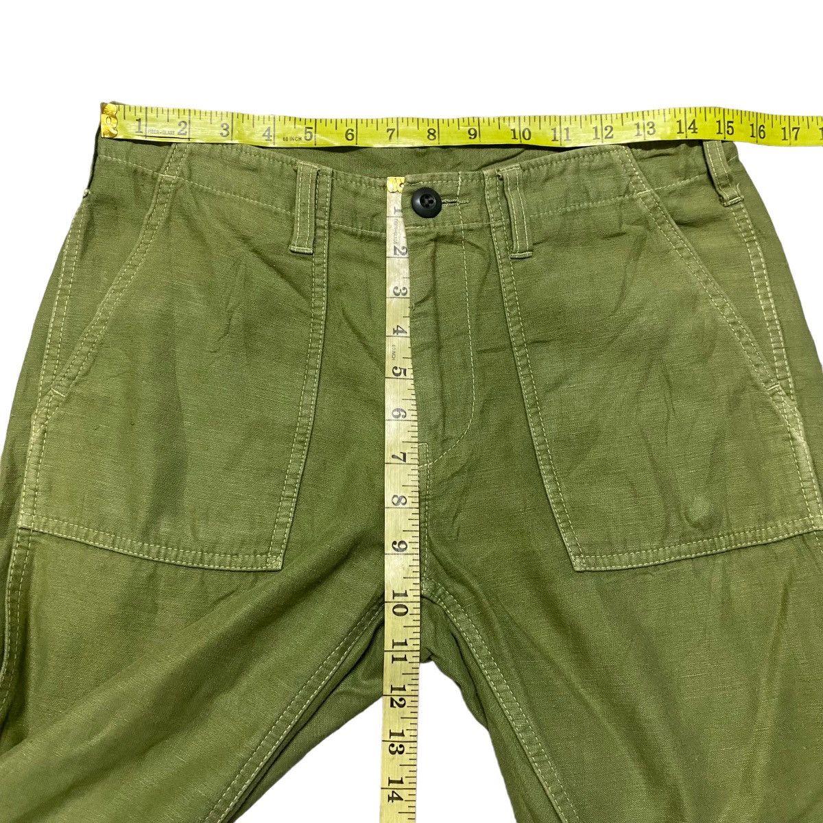 Ciaopanic Ciaopanic Union Made Fatigue Pants Size US 29 - 15 Thumbnail